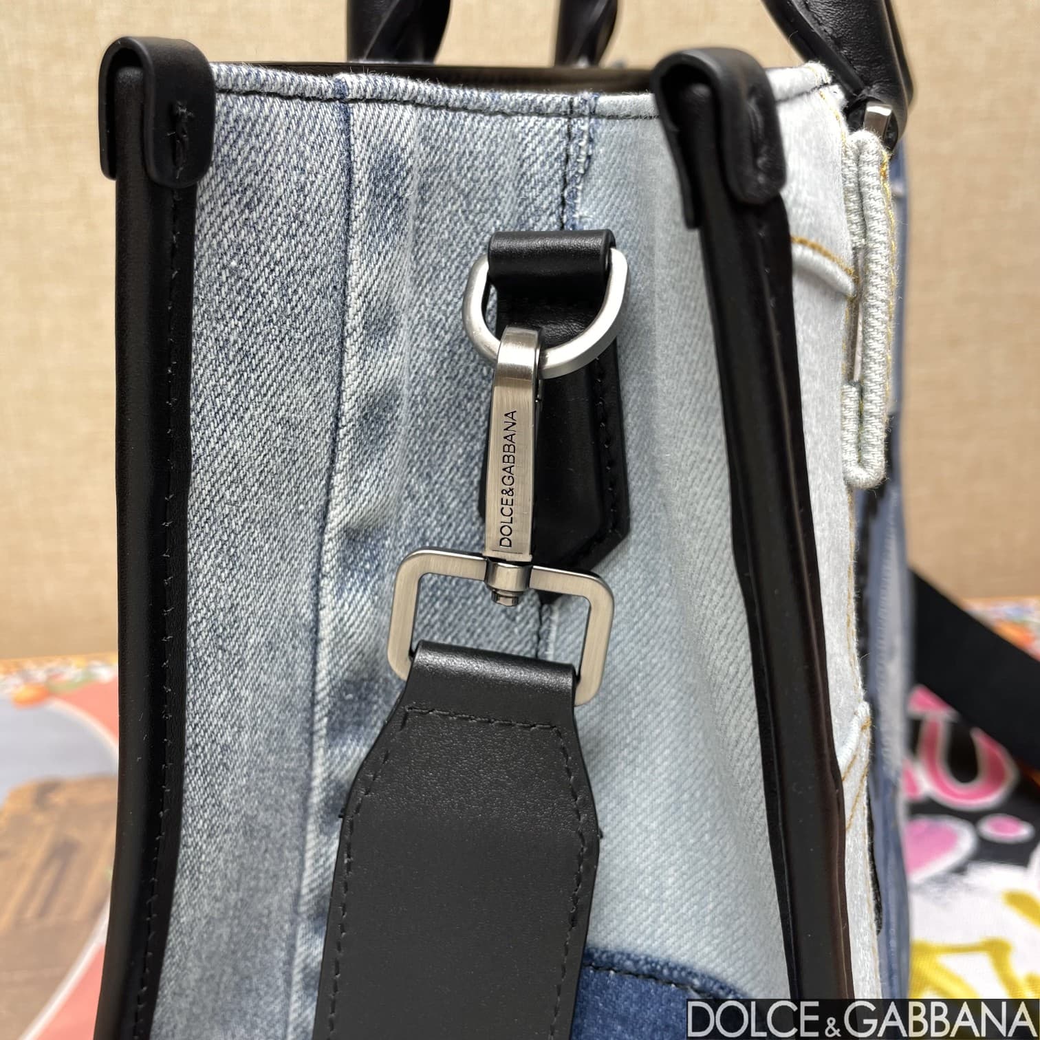DG复刻 Denim Crossbody Bag