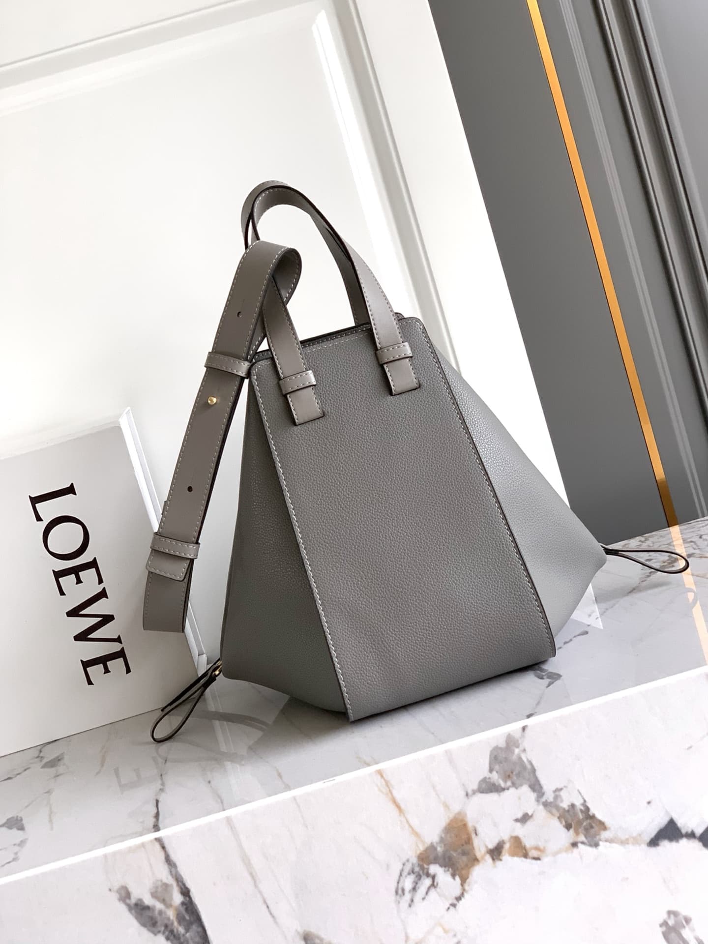 Loewe Grey Small Crossbody Bag
