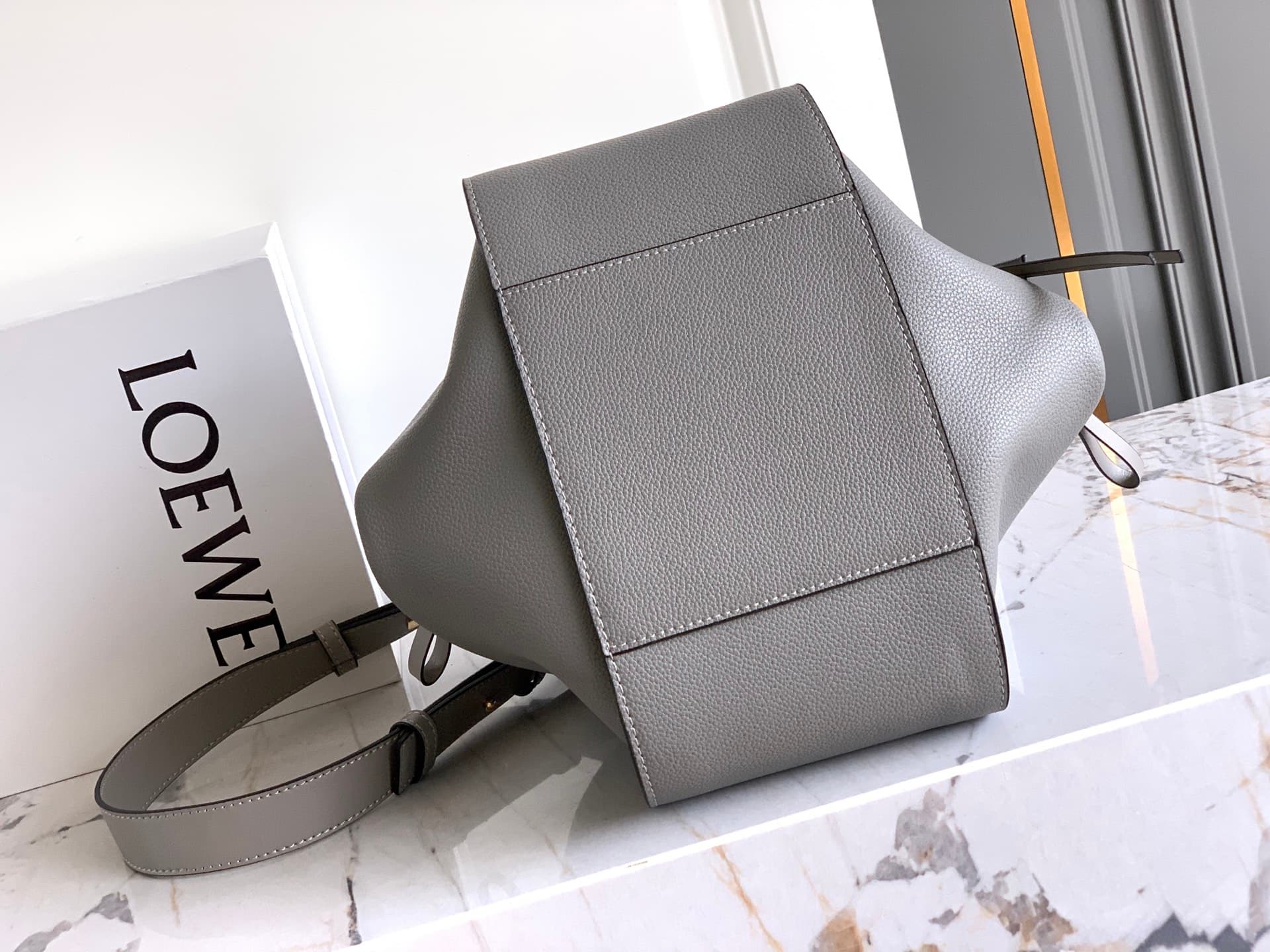 Loewe Grey Small Crossbody Bag