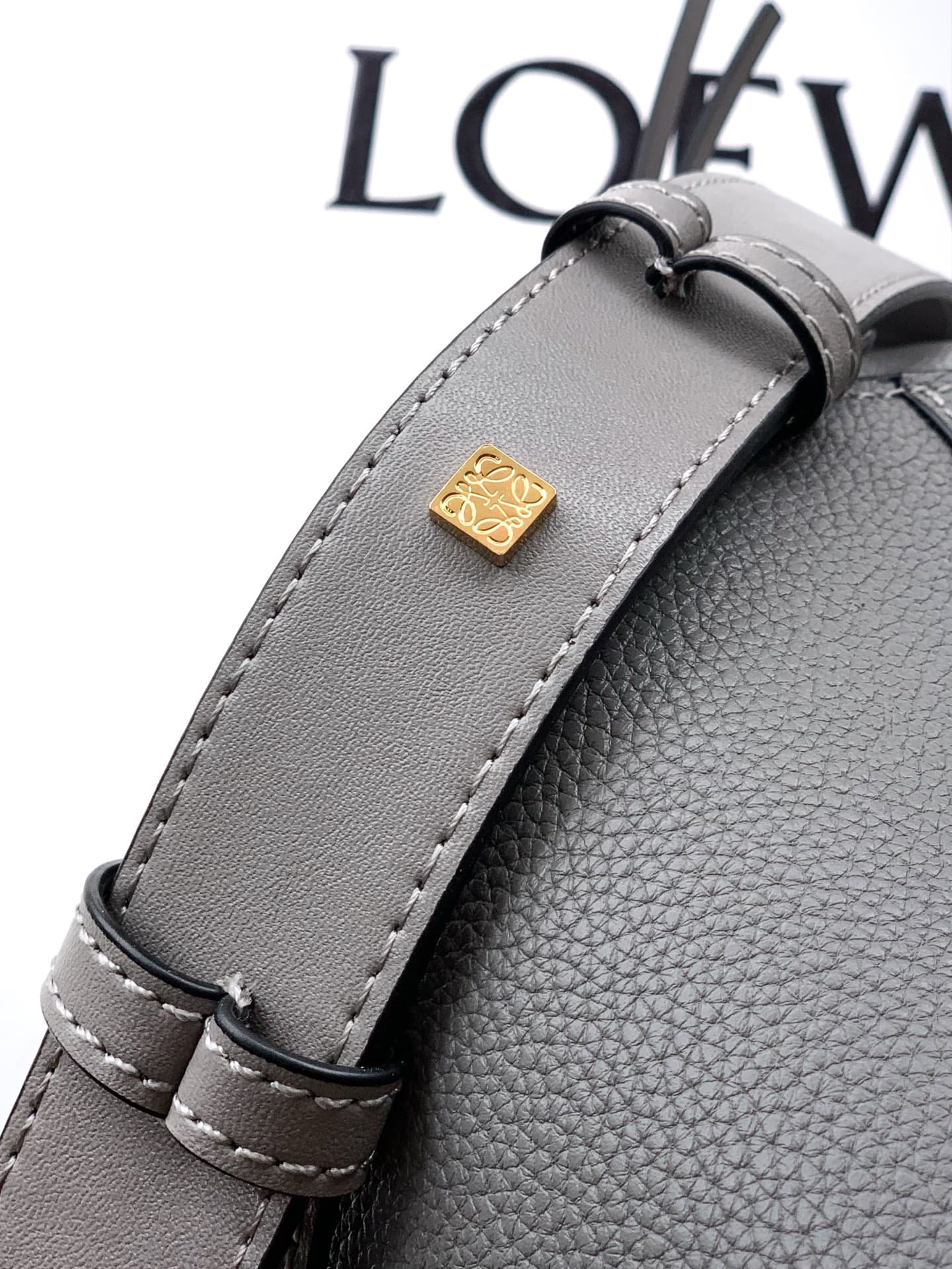 Loewe Grey Small Crossbody Bag