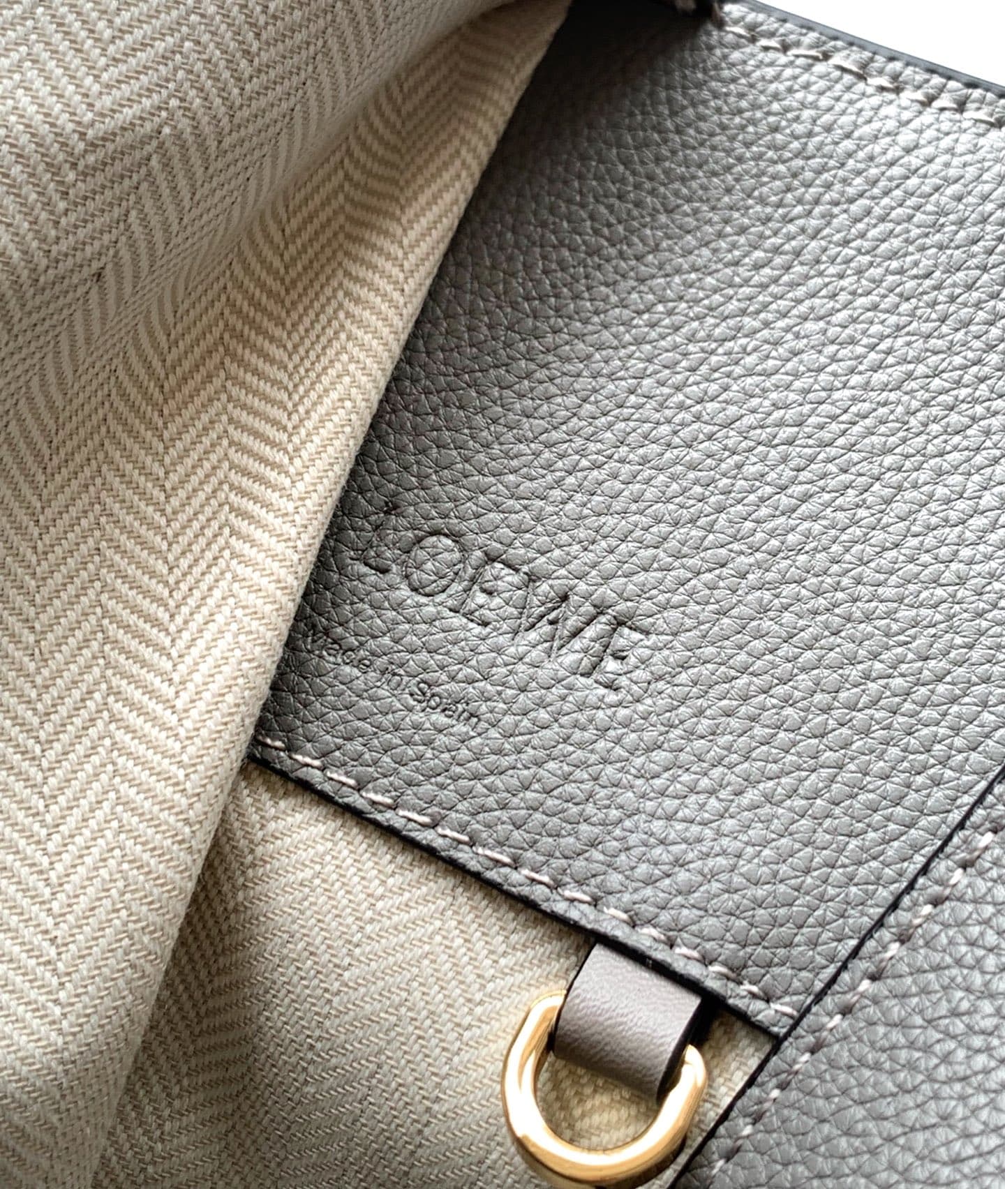 Loewe Grey Small Crossbody Bag