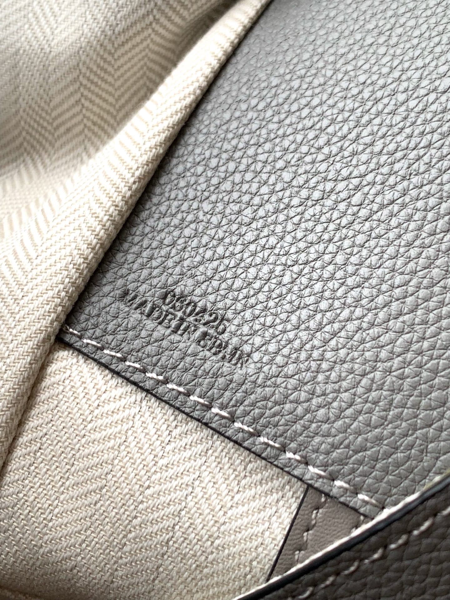 Loewe Grey Small Crossbody Bag