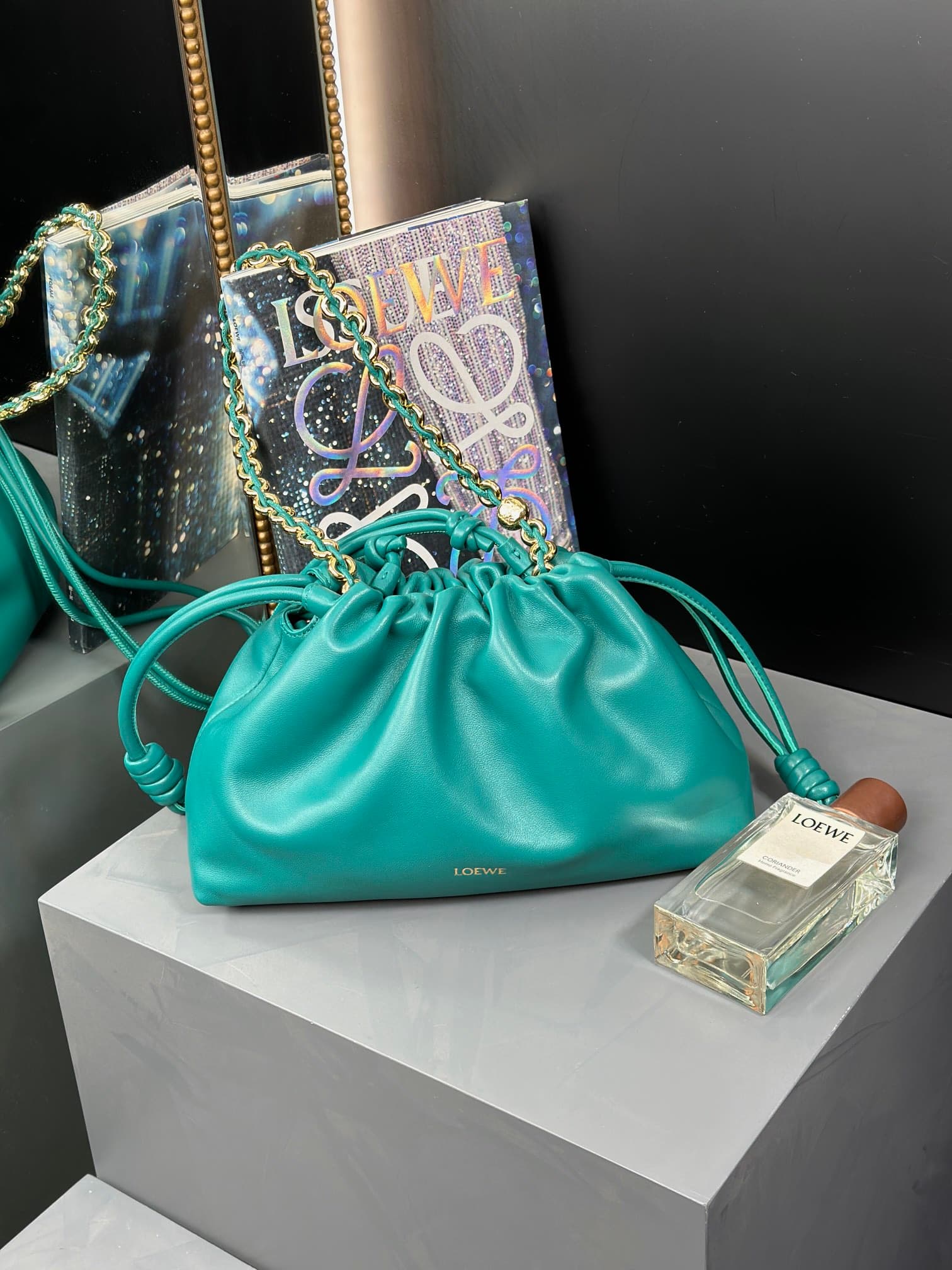 Loewe Green Large Crossbody Bag S260809