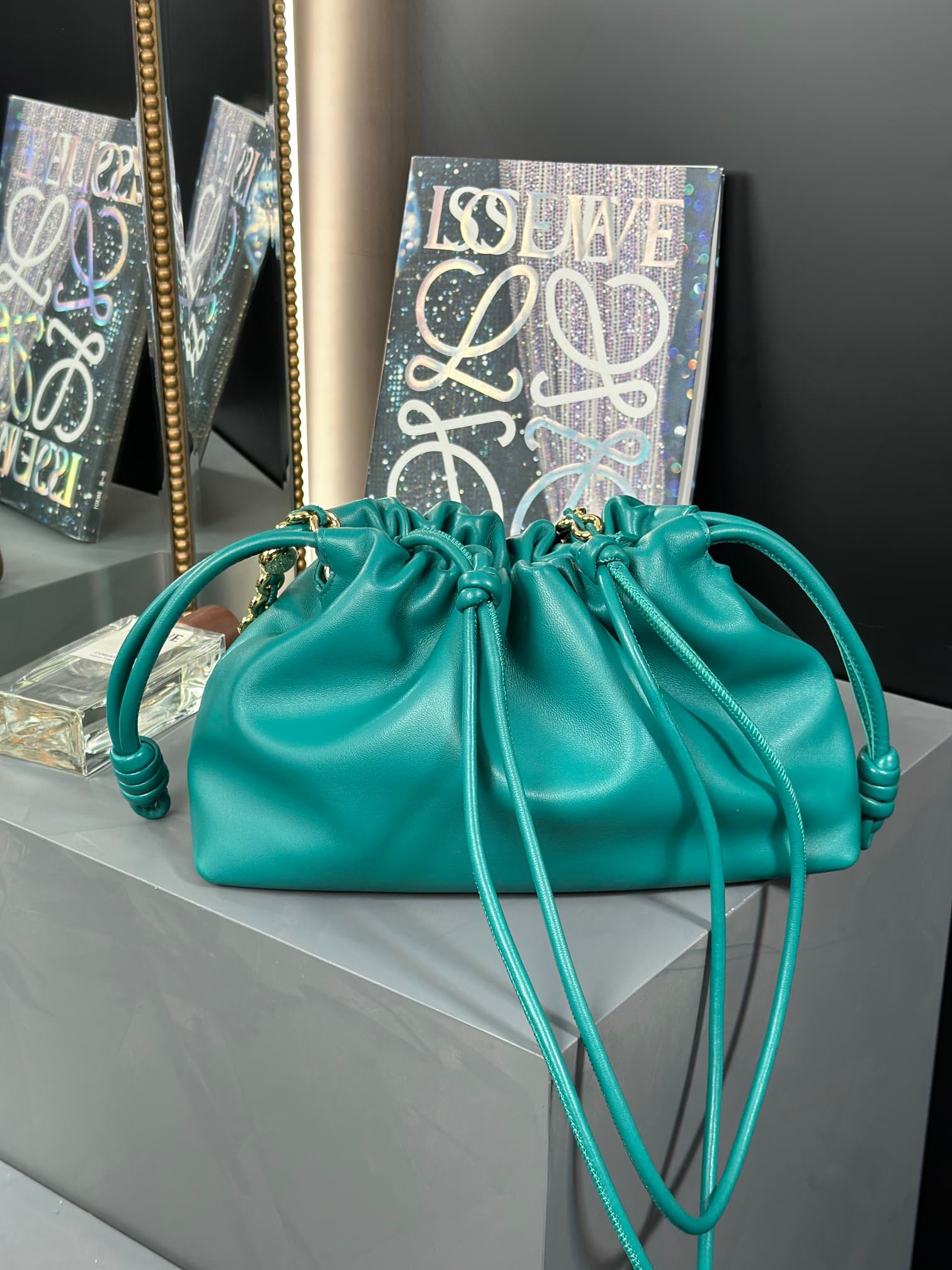 Loewe Green Large Crossbody Bag S260809