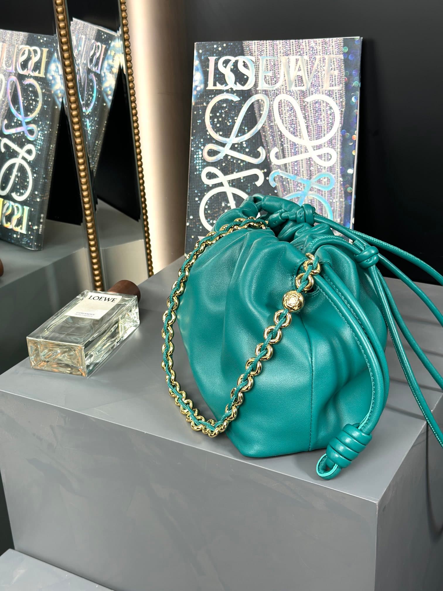 Loewe Green Large Crossbody Bag S260809