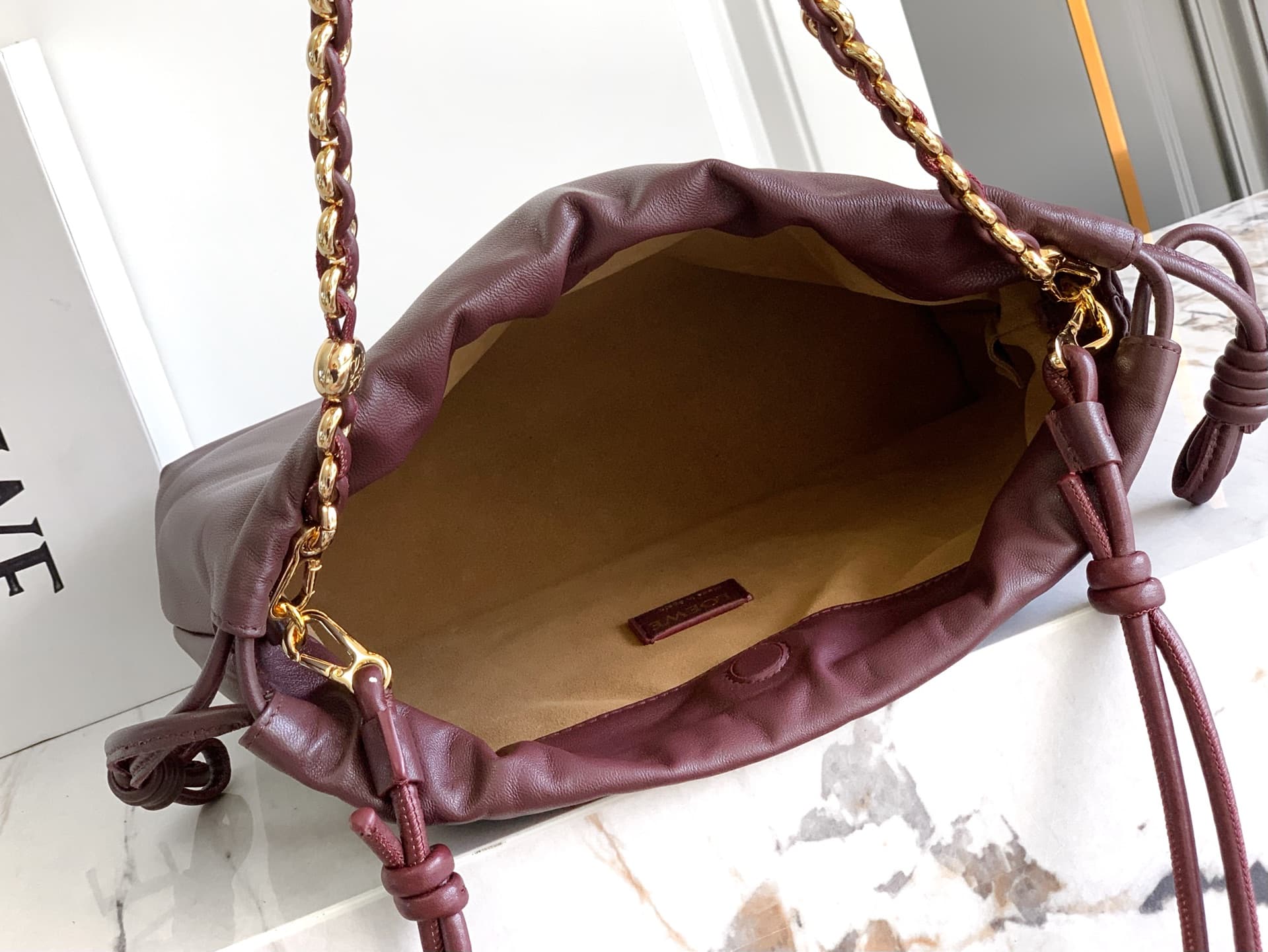 Loewe Red Large Crossbody Bag S260809