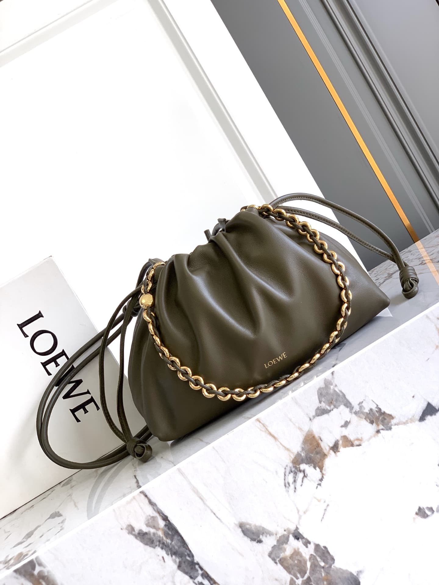 Loewe Green Large Crossbody Bag S260809