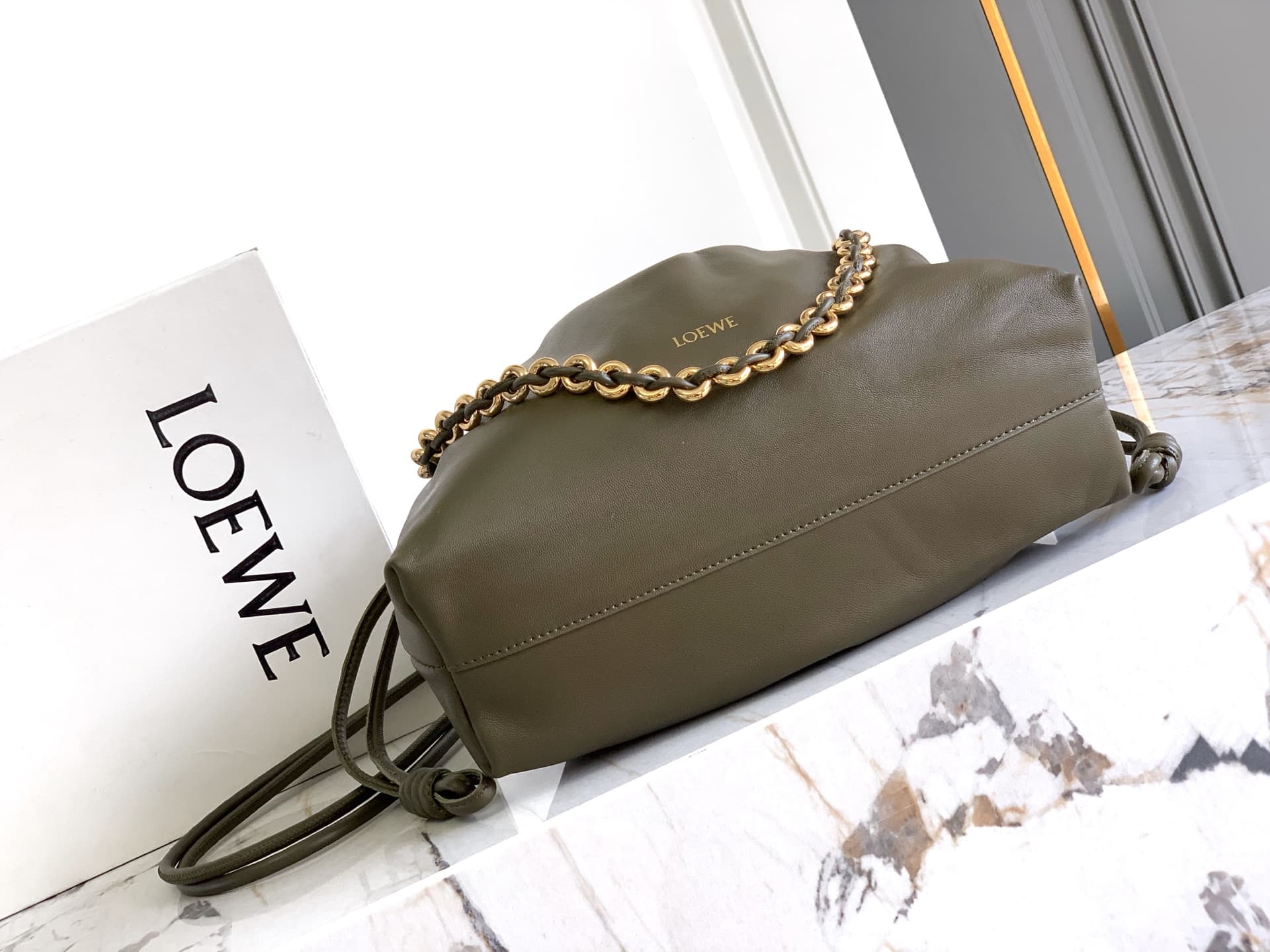 Loewe Green Large Crossbody Bag S260809