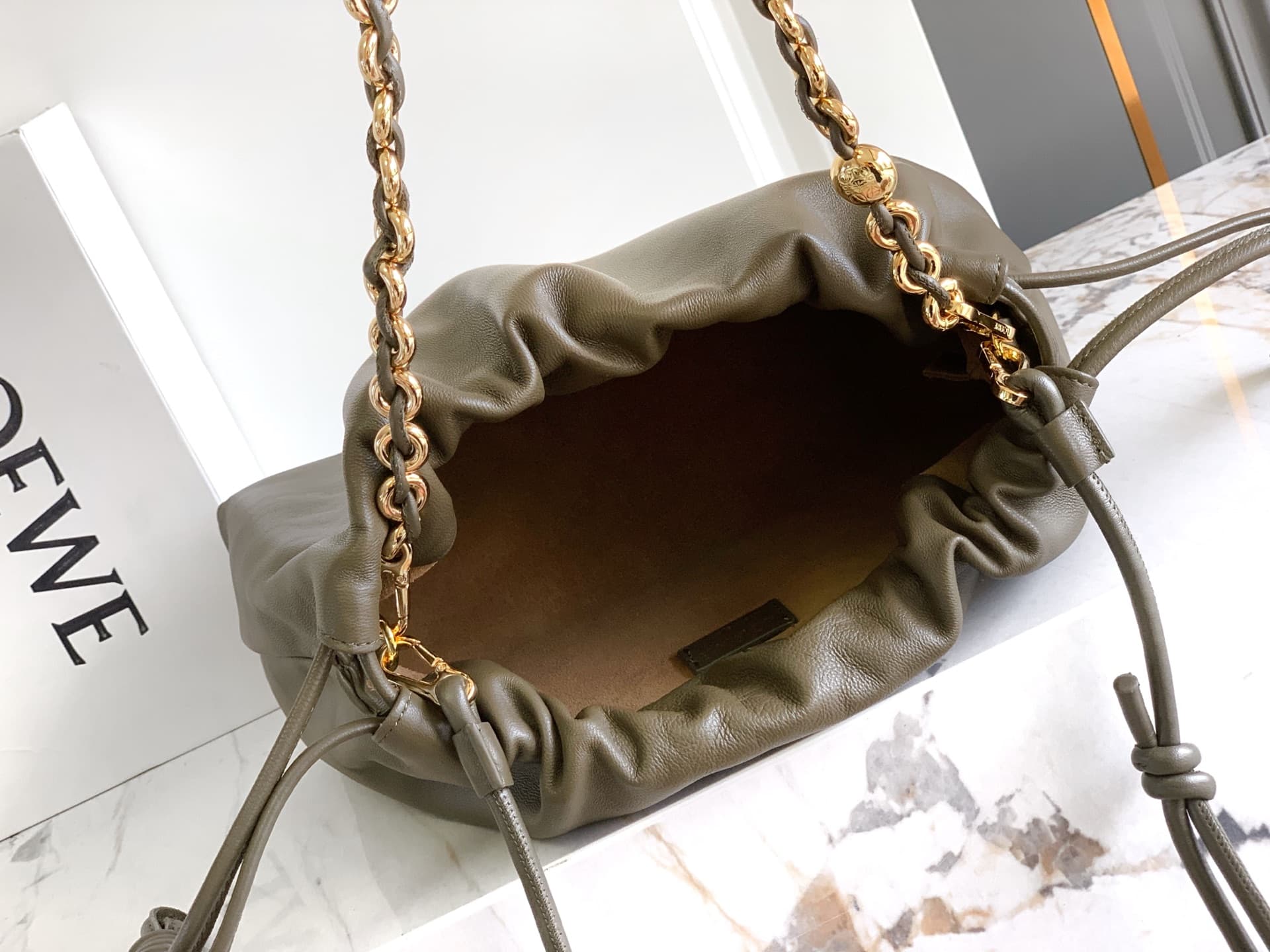 Loewe Green Large Crossbody Bag S260809