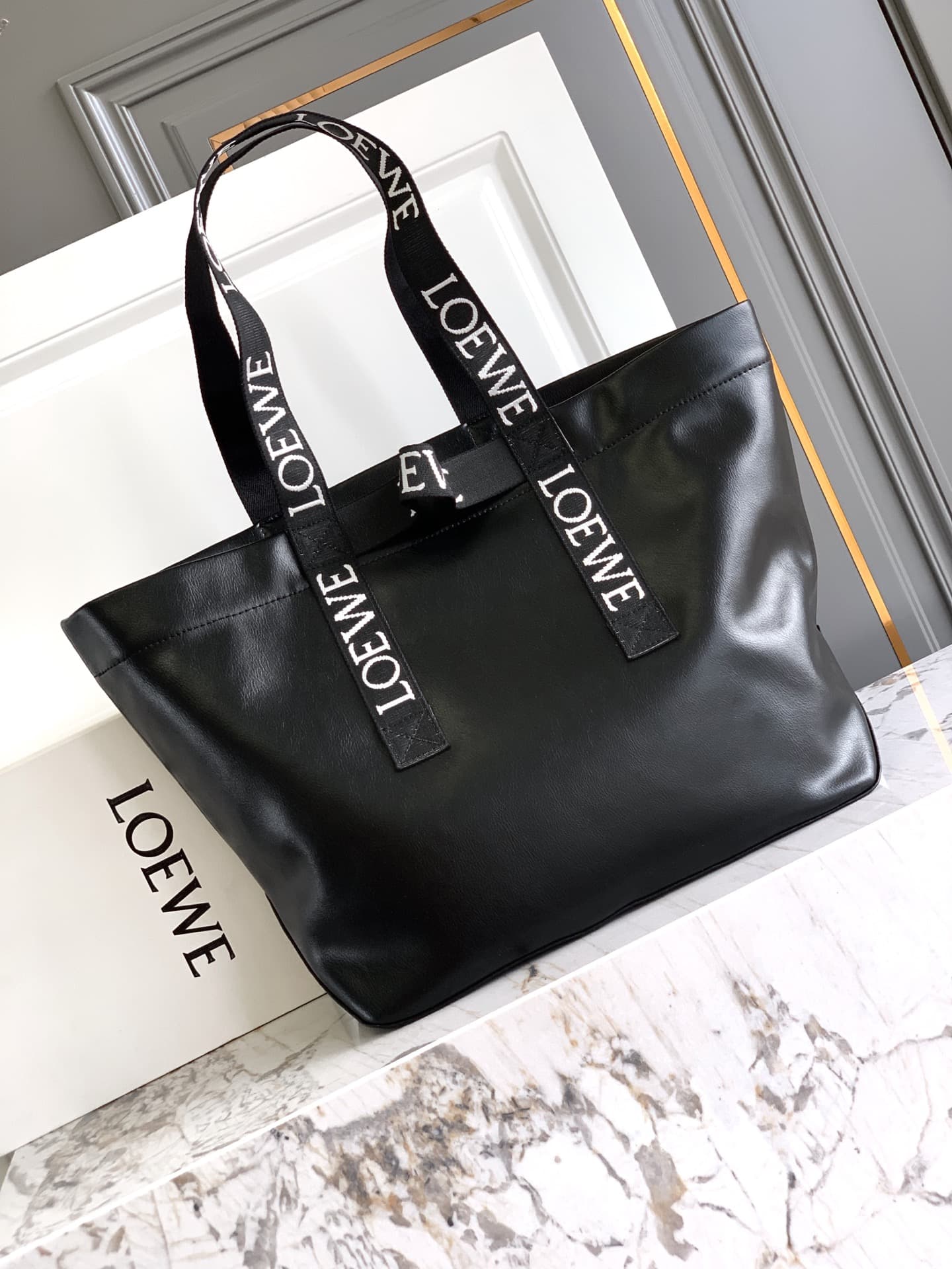 Loewe Black Tote Bag S230403