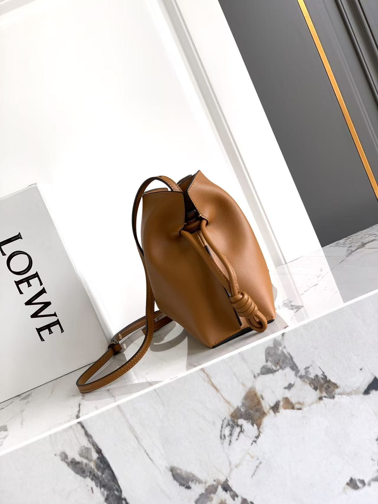 Loewe Brown Mini Crossbody Bag S063
