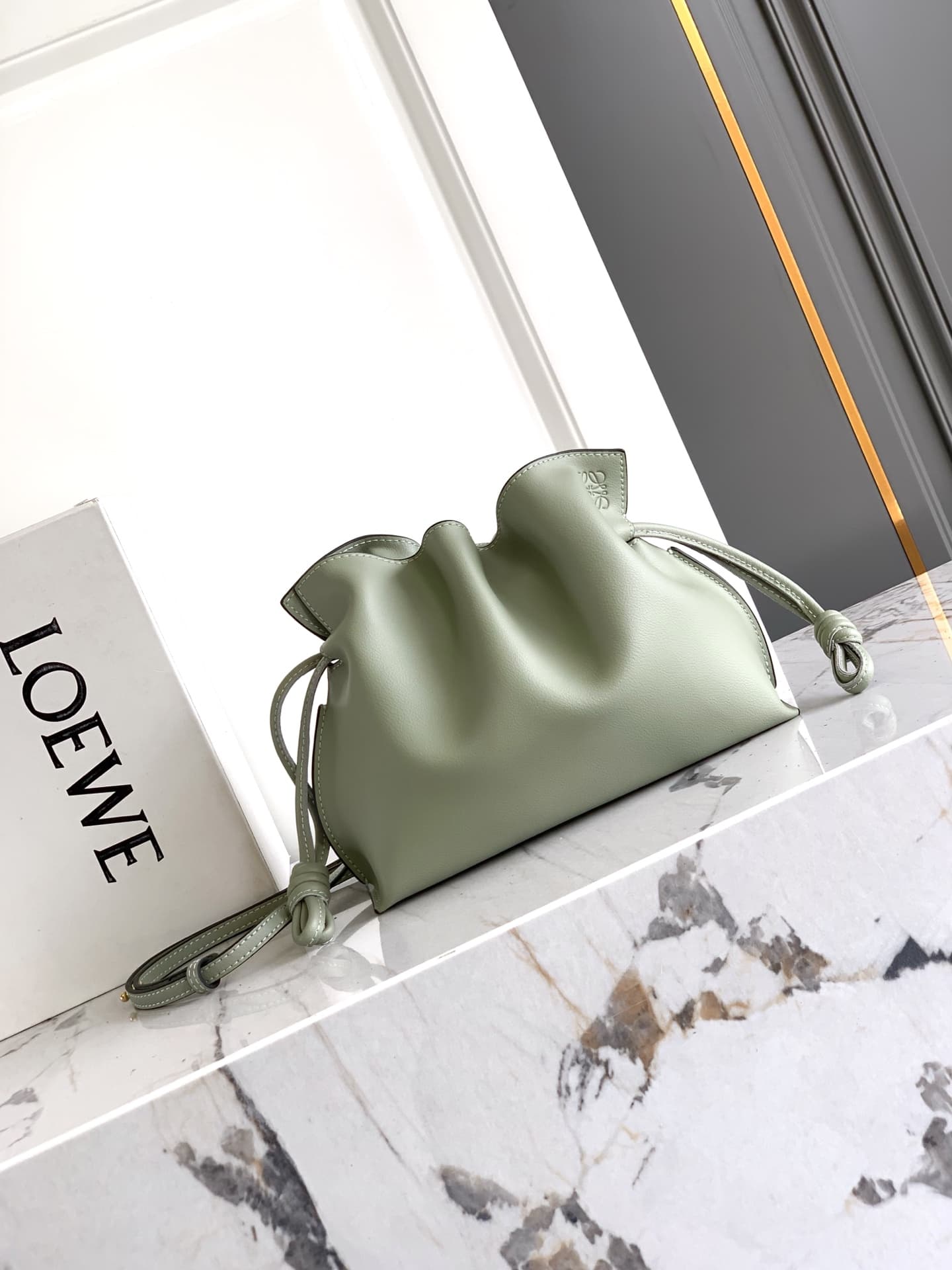 Loewe Grey Mini Crossbody Bag S063