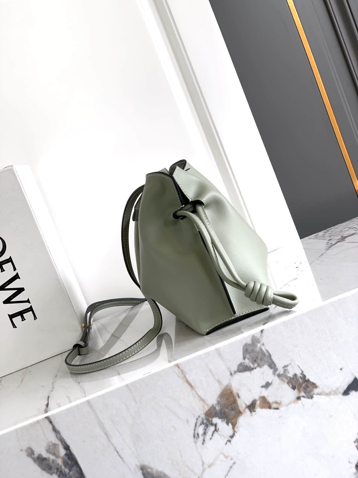 Loewe Grey Mini Crossbody Bag S063