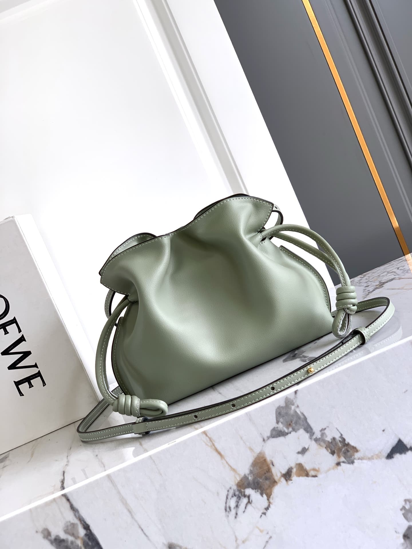 Loewe Grey Mini Crossbody Bag S063