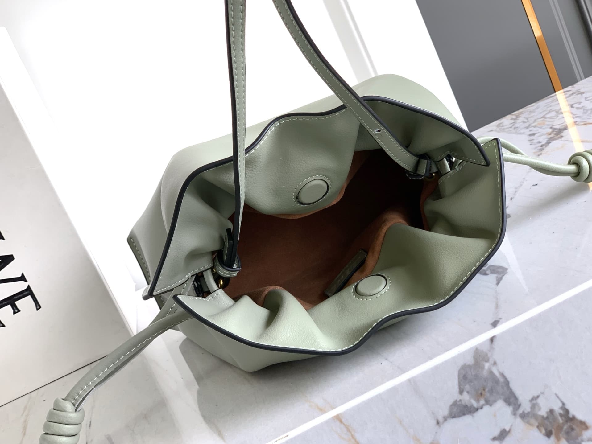 Loewe Grey Mini Crossbody Bag S063