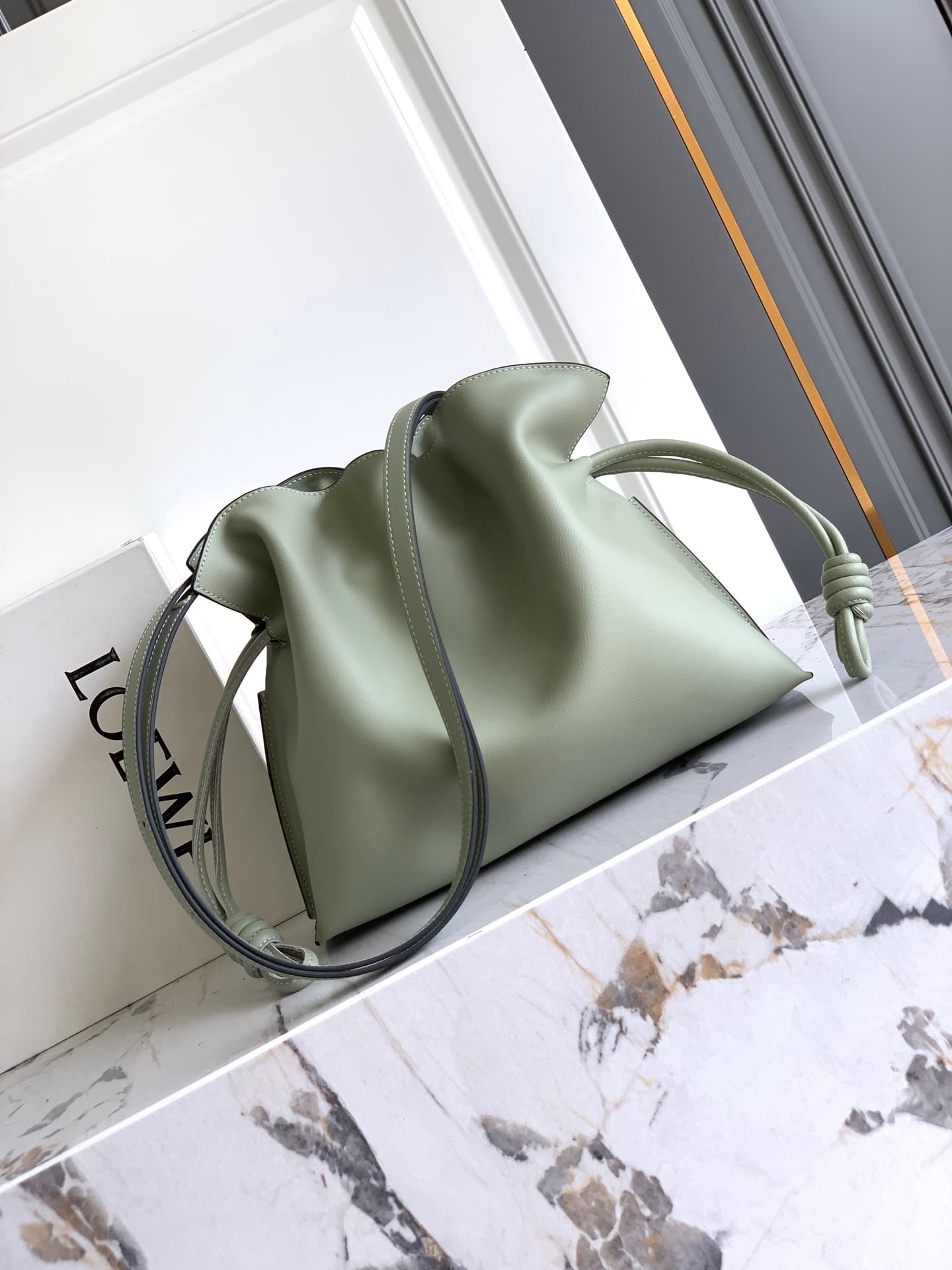 Loewe Grey Large Crossbody Bag S062