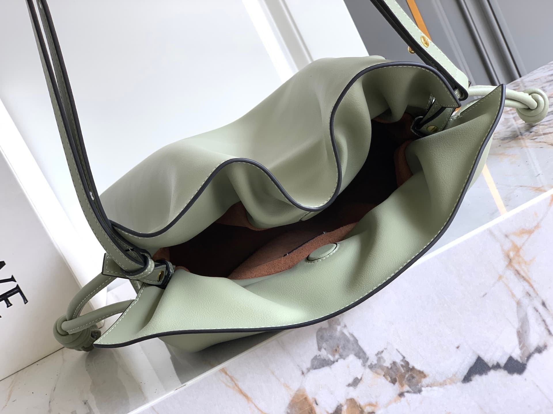 Loewe Grey Large Crossbody Bag S062
