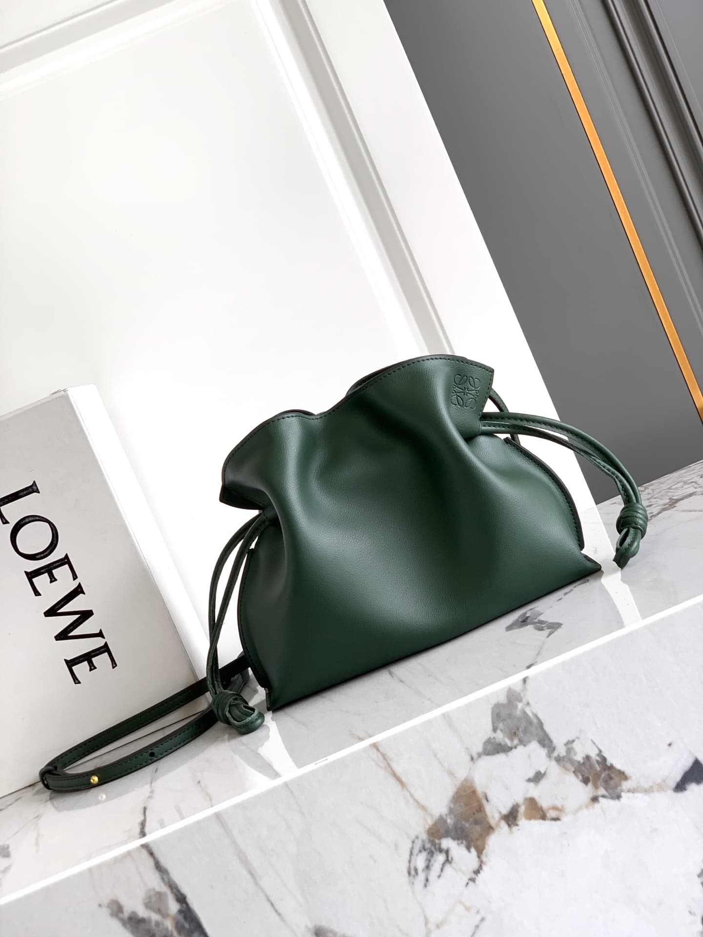 Loewe Green Mini Crossbody Bag S063
