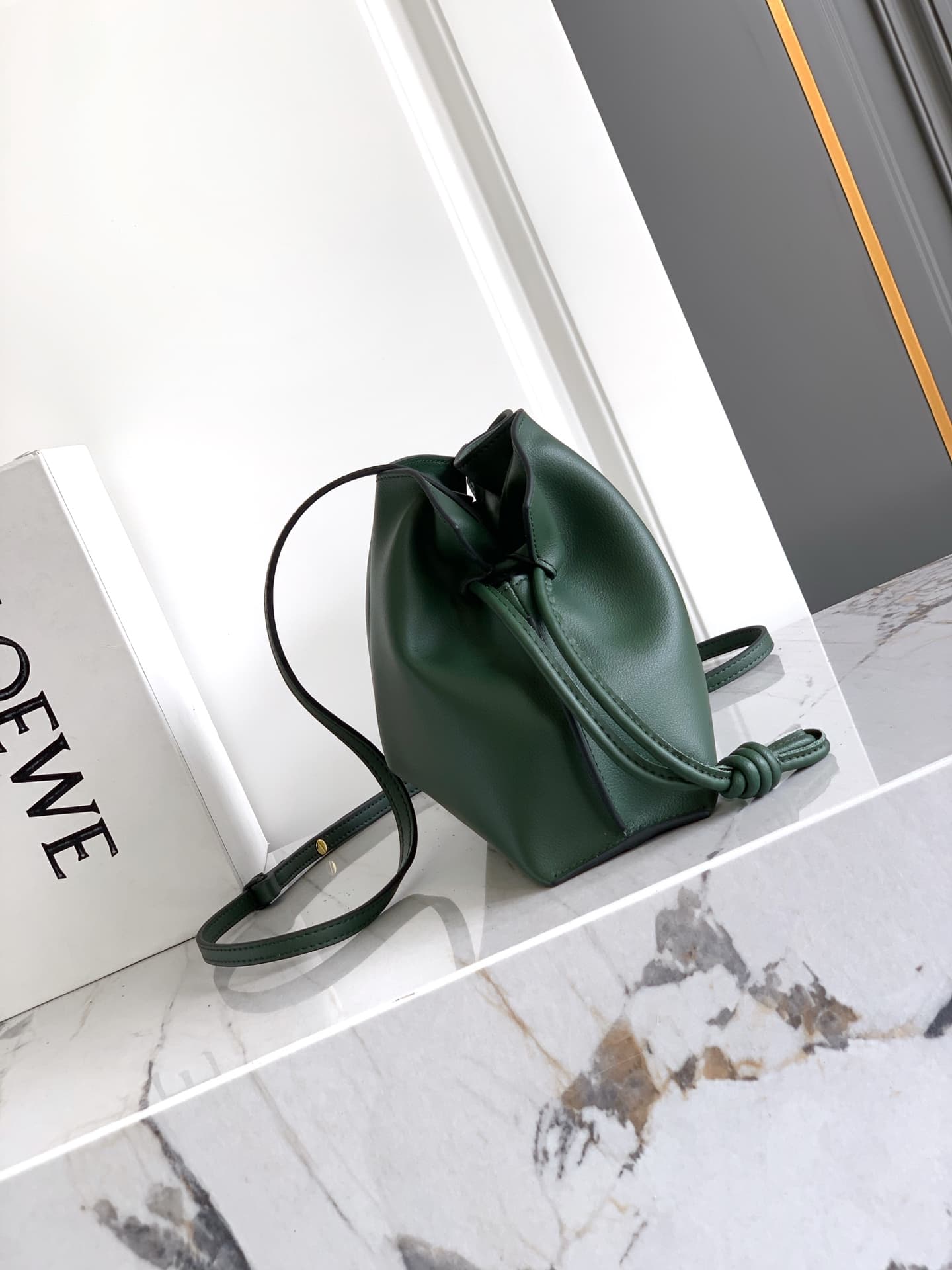 Loewe Green Mini Crossbody Bag S063