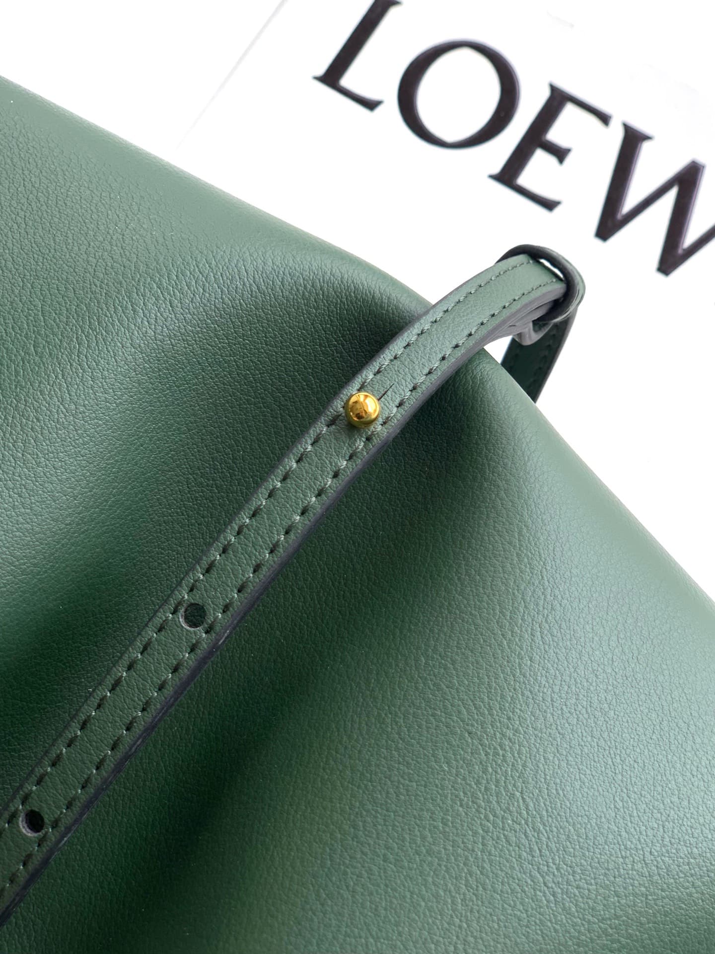 Loewe Green Mini Crossbody Bag S063