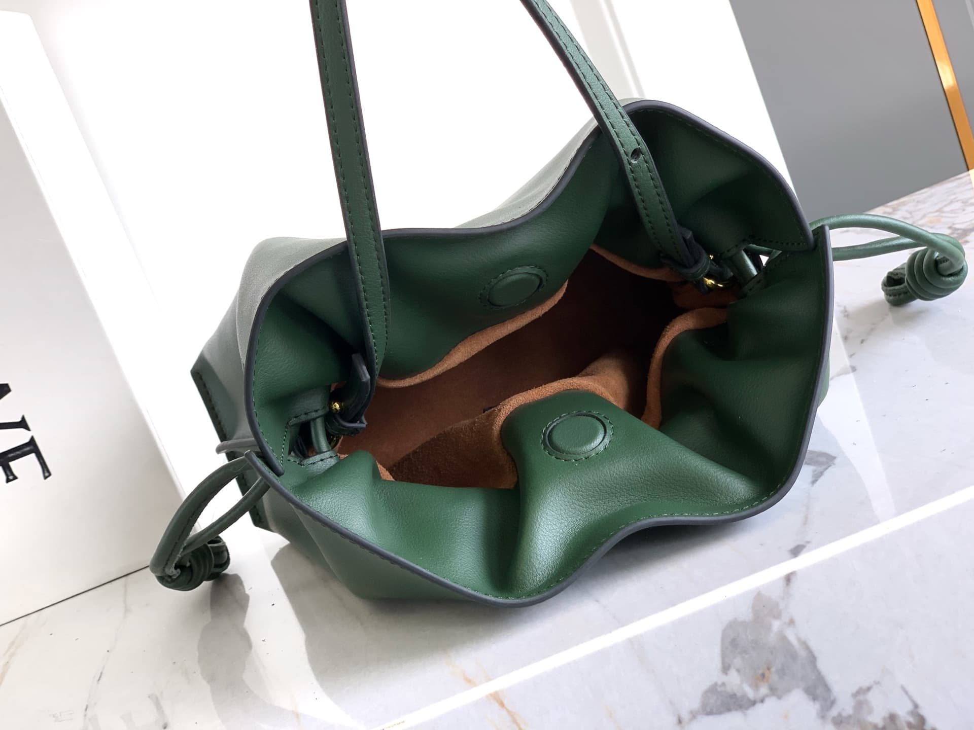 Loewe Green Mini Crossbody Bag S063