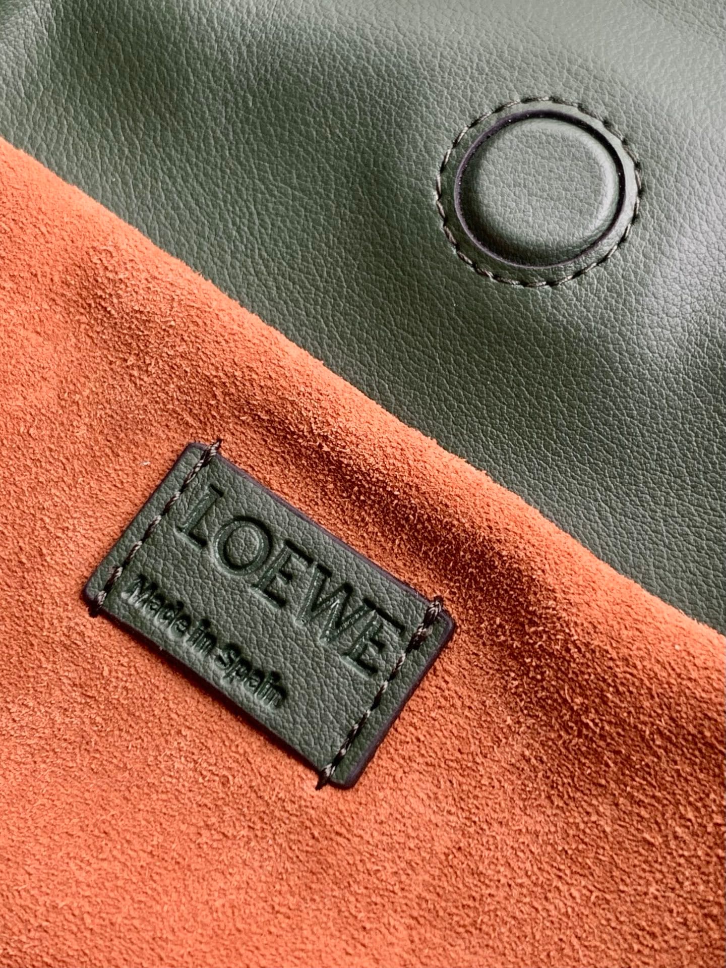 Loewe Green Mini Crossbody Bag S063