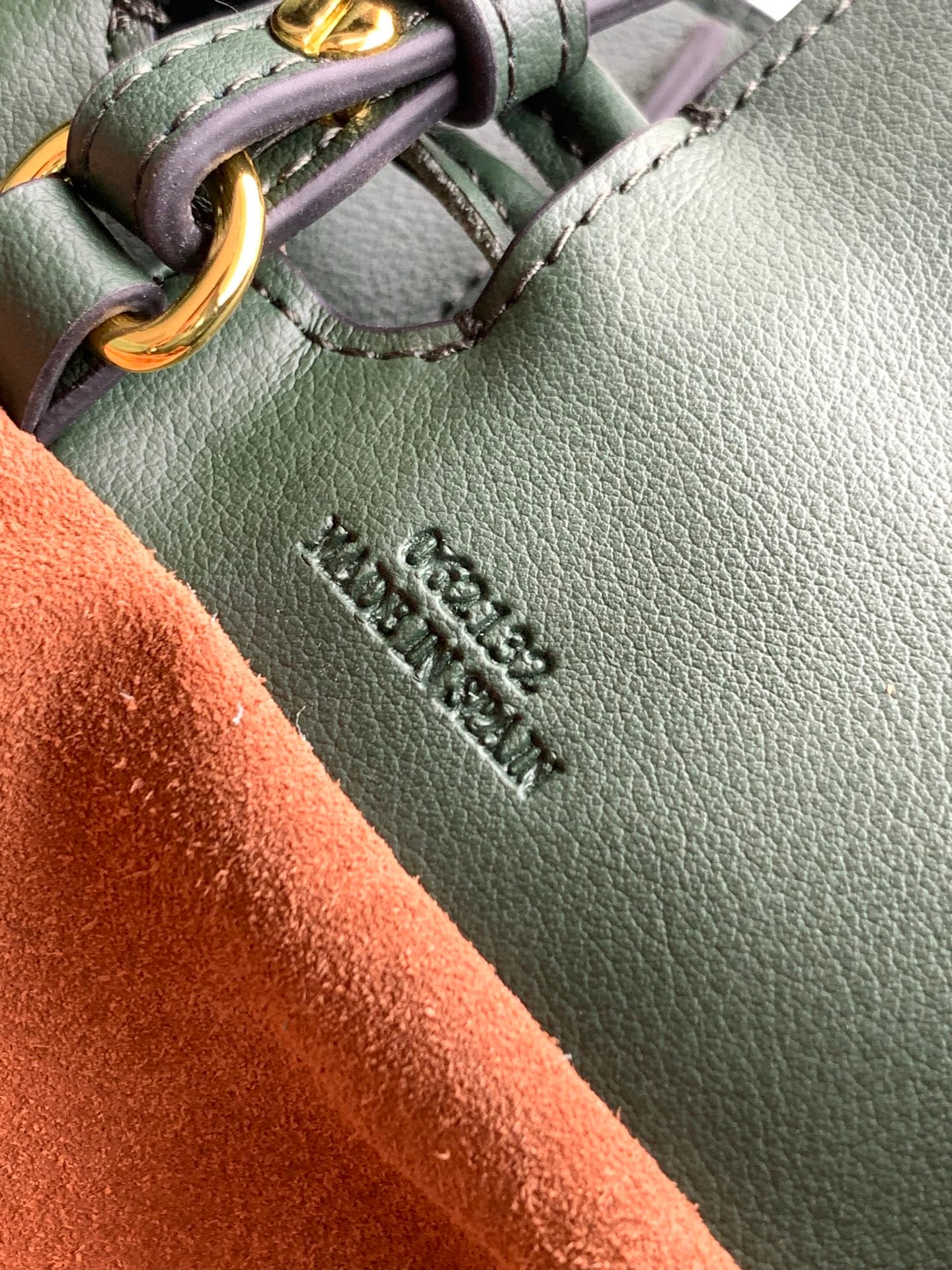Loewe Green Mini Crossbody Bag S063