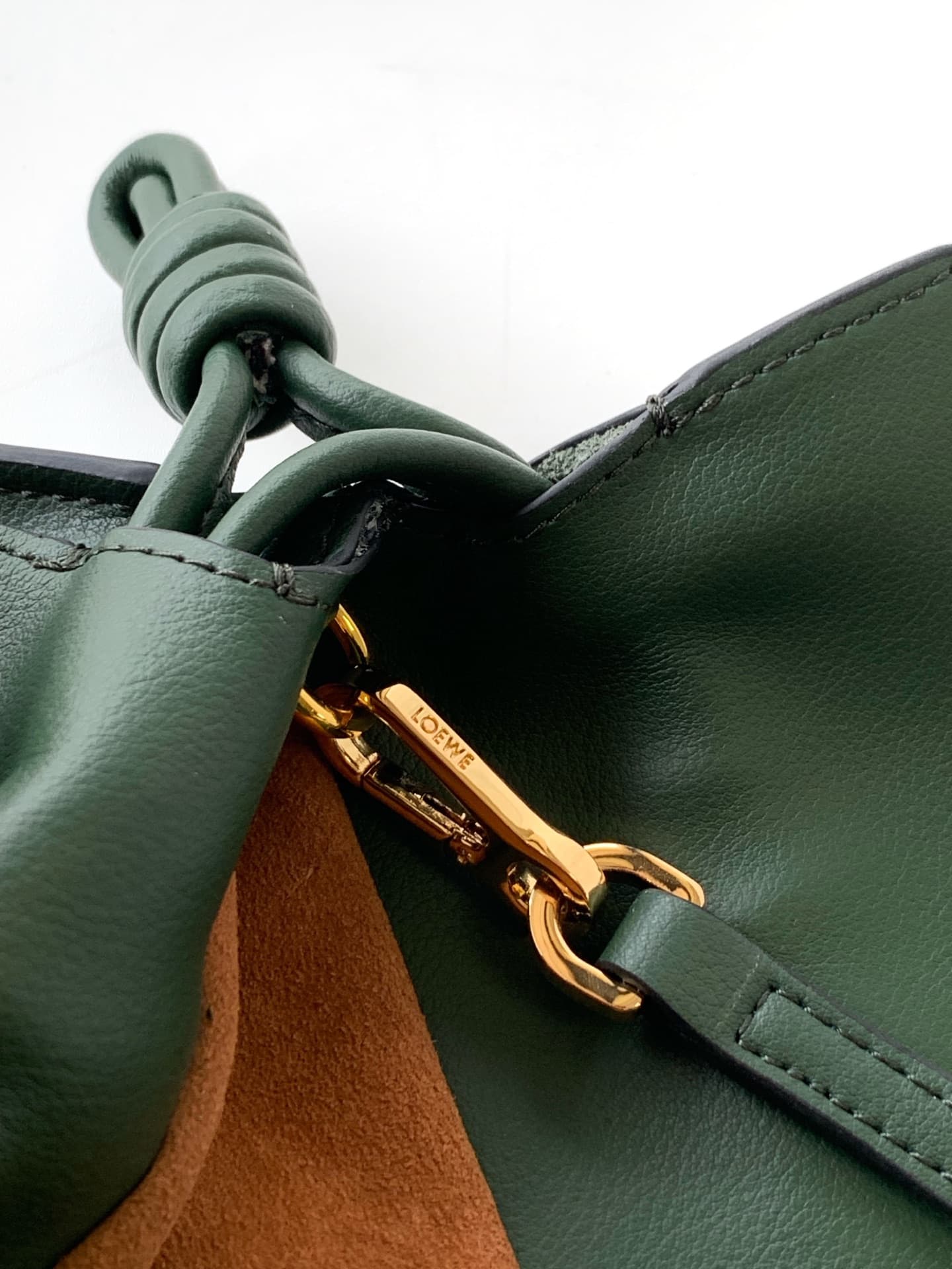 Loewe Green Small Crossbody Bag S063