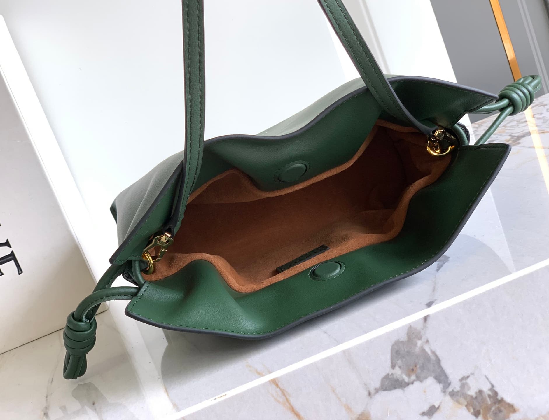 Loewe Green Small Crossbody Bag S063