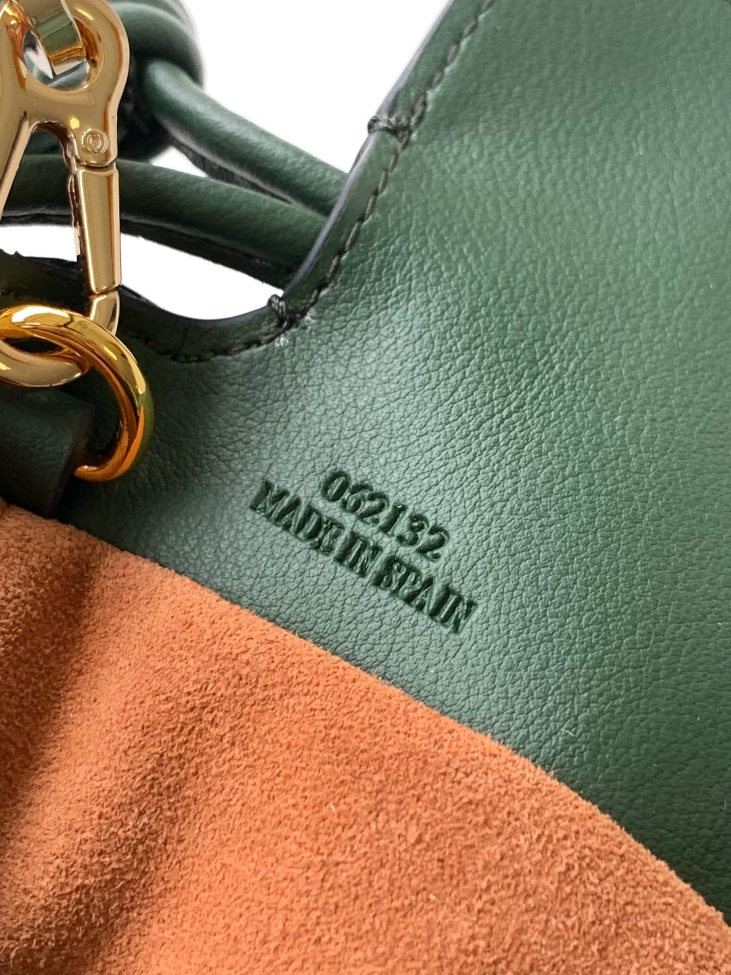 Loewe Green Small Crossbody Bag S063