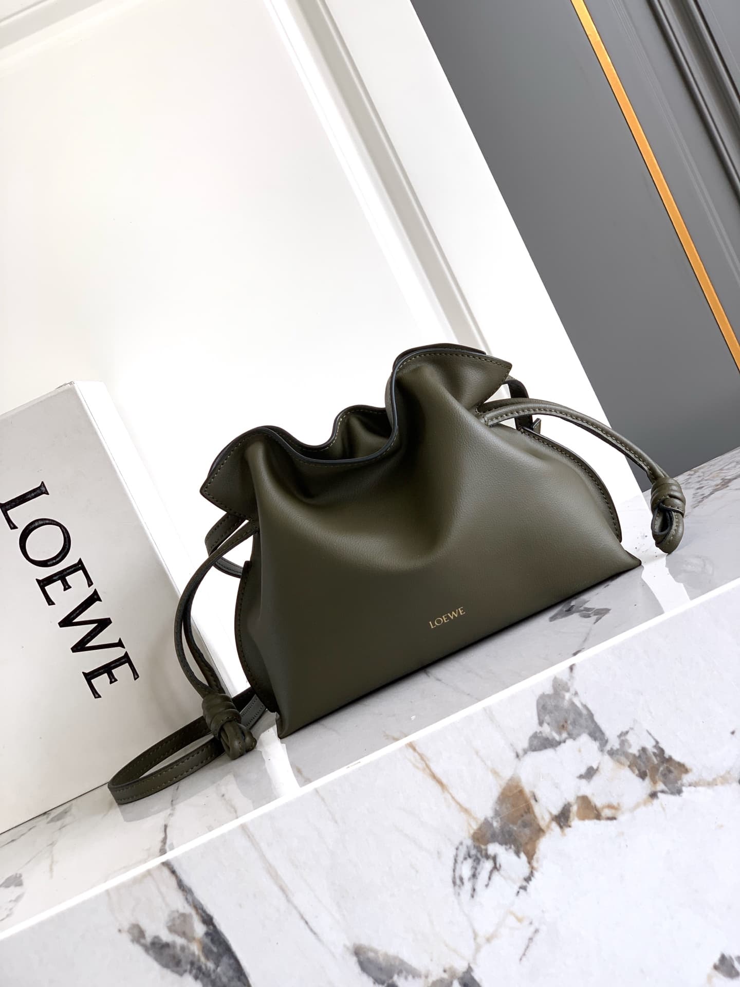 Loewe Green Small Crossbody Bag S063
