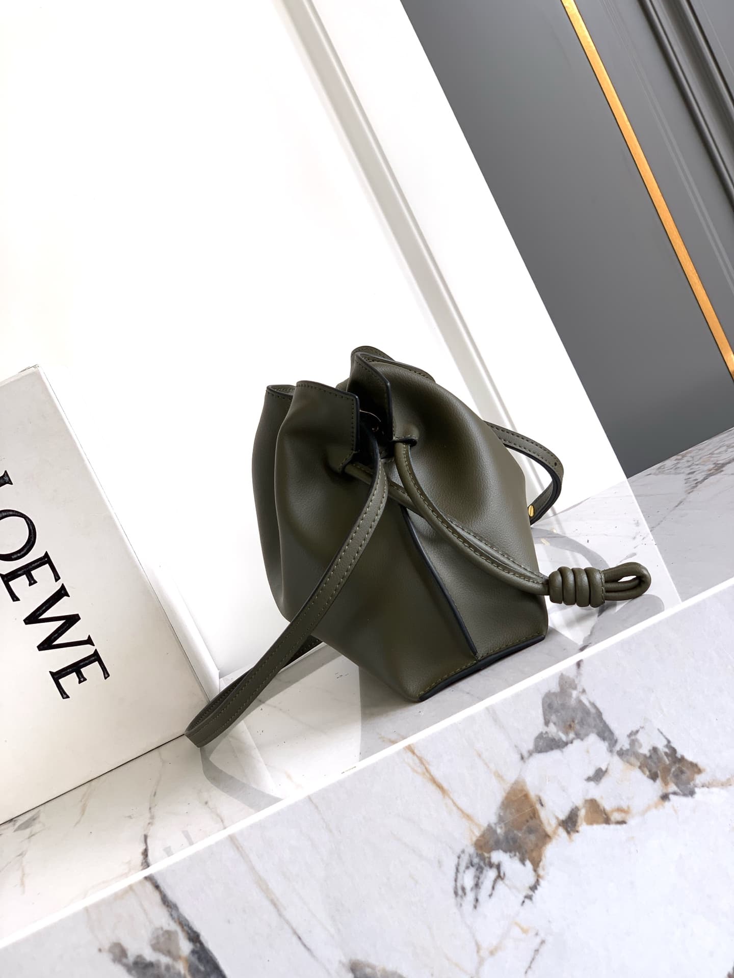 Loewe Green Small Crossbody Bag S063