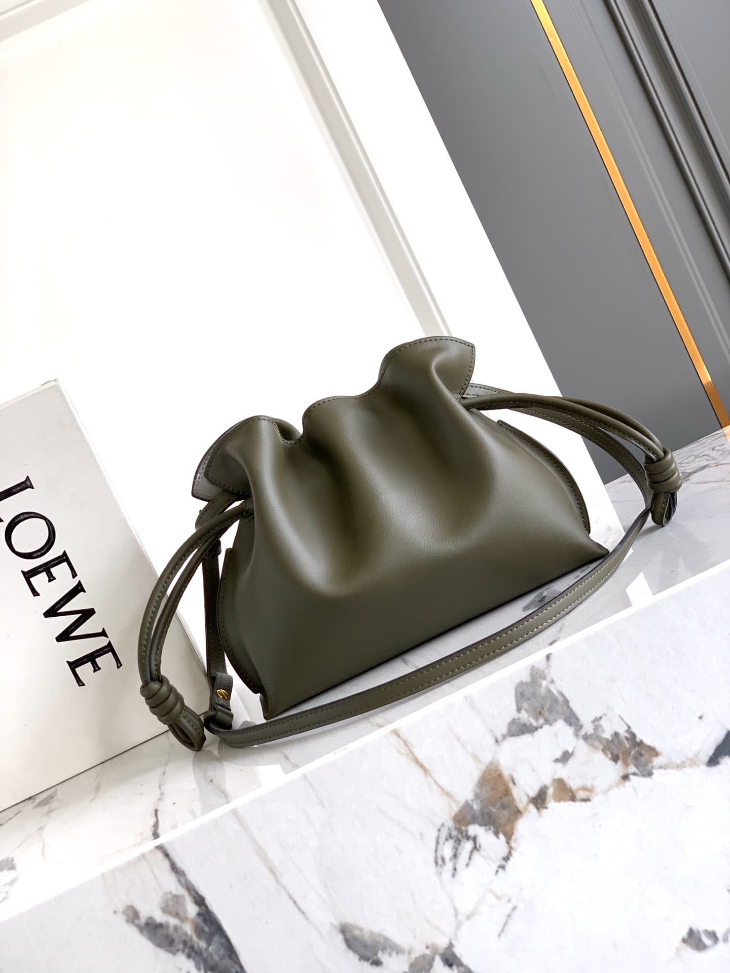 Loewe Green Small Crossbody Bag S063