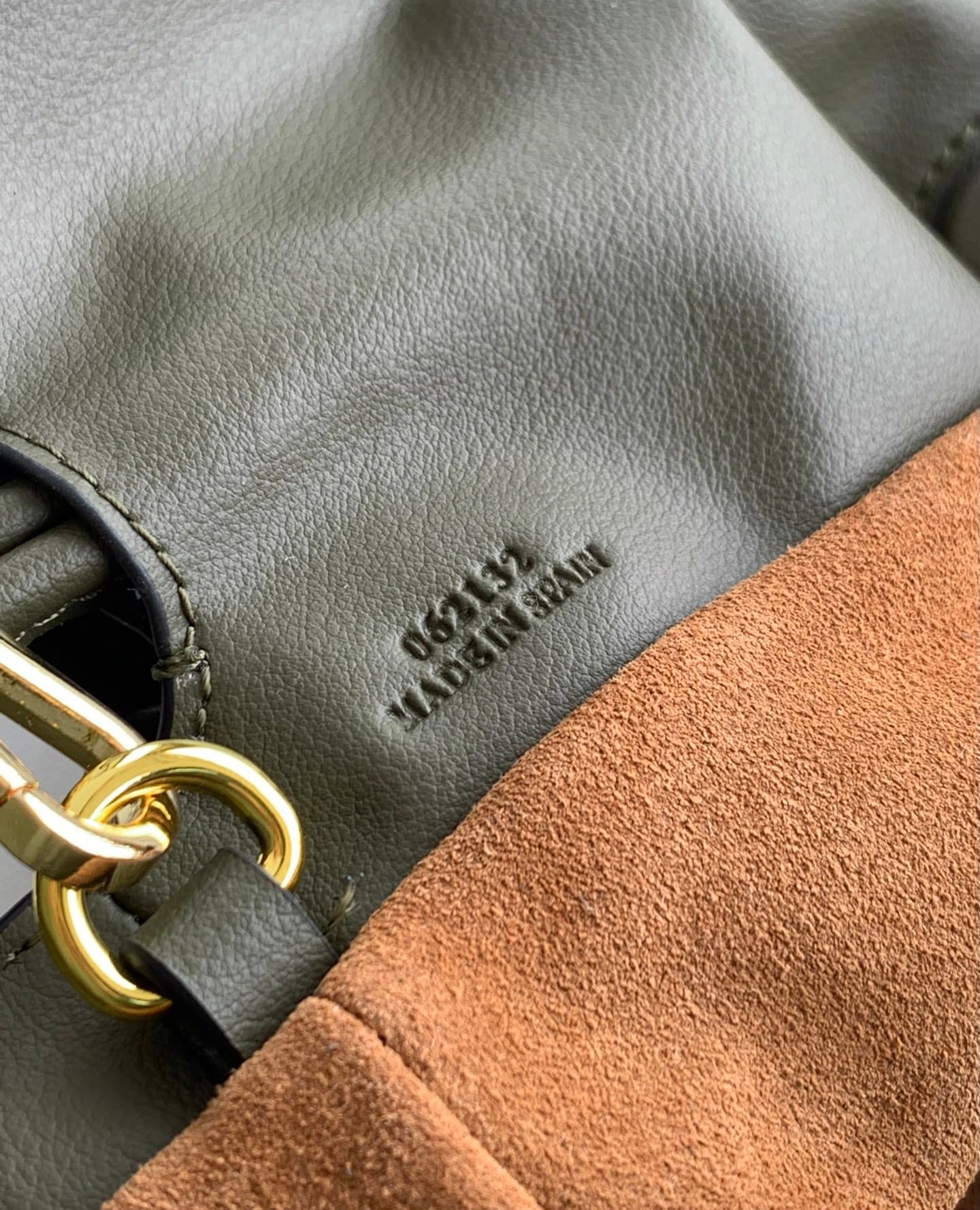 Loewe Green Small Crossbody Bag S063