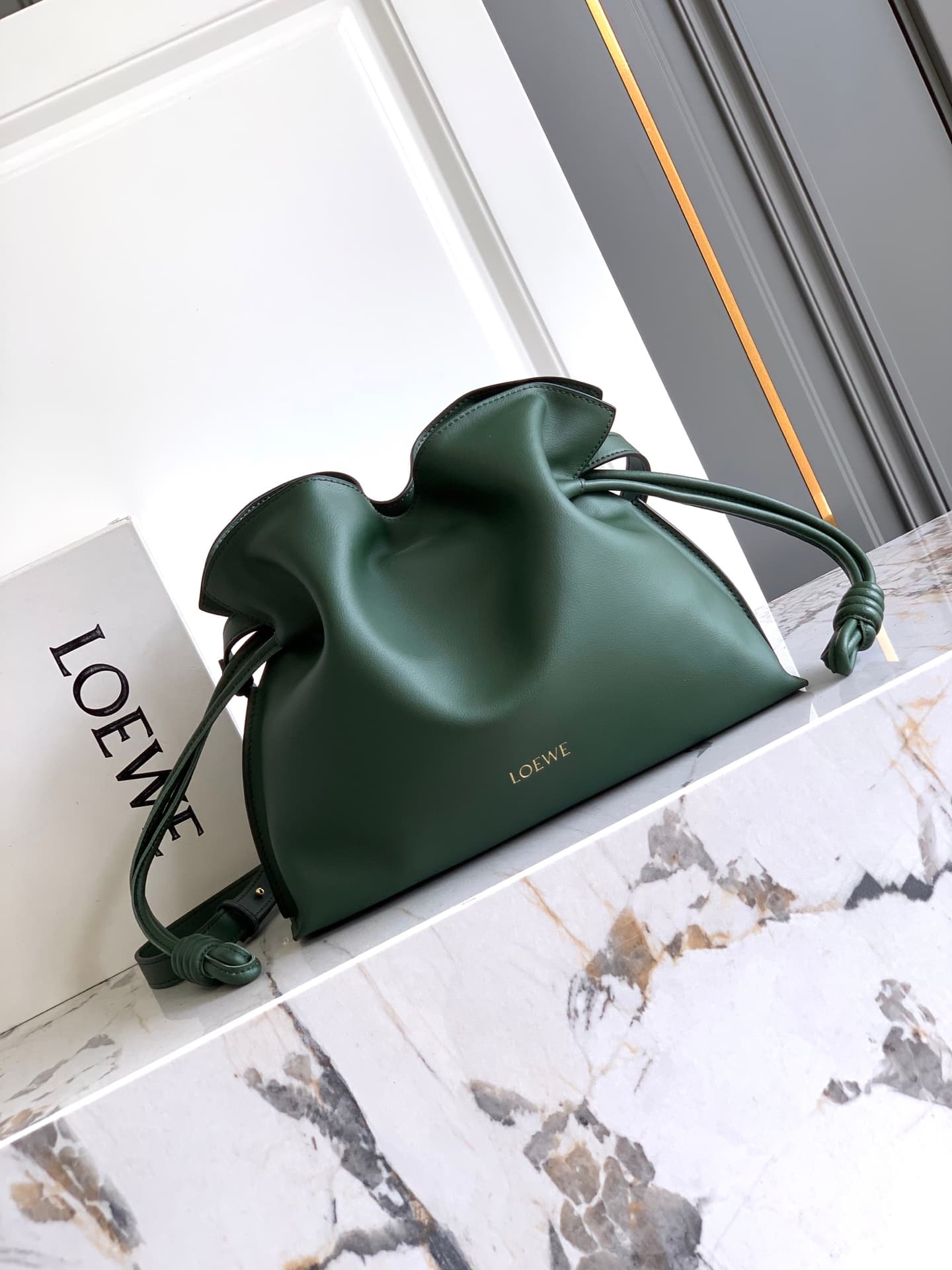 Loewe Green Crossbody Bag S062