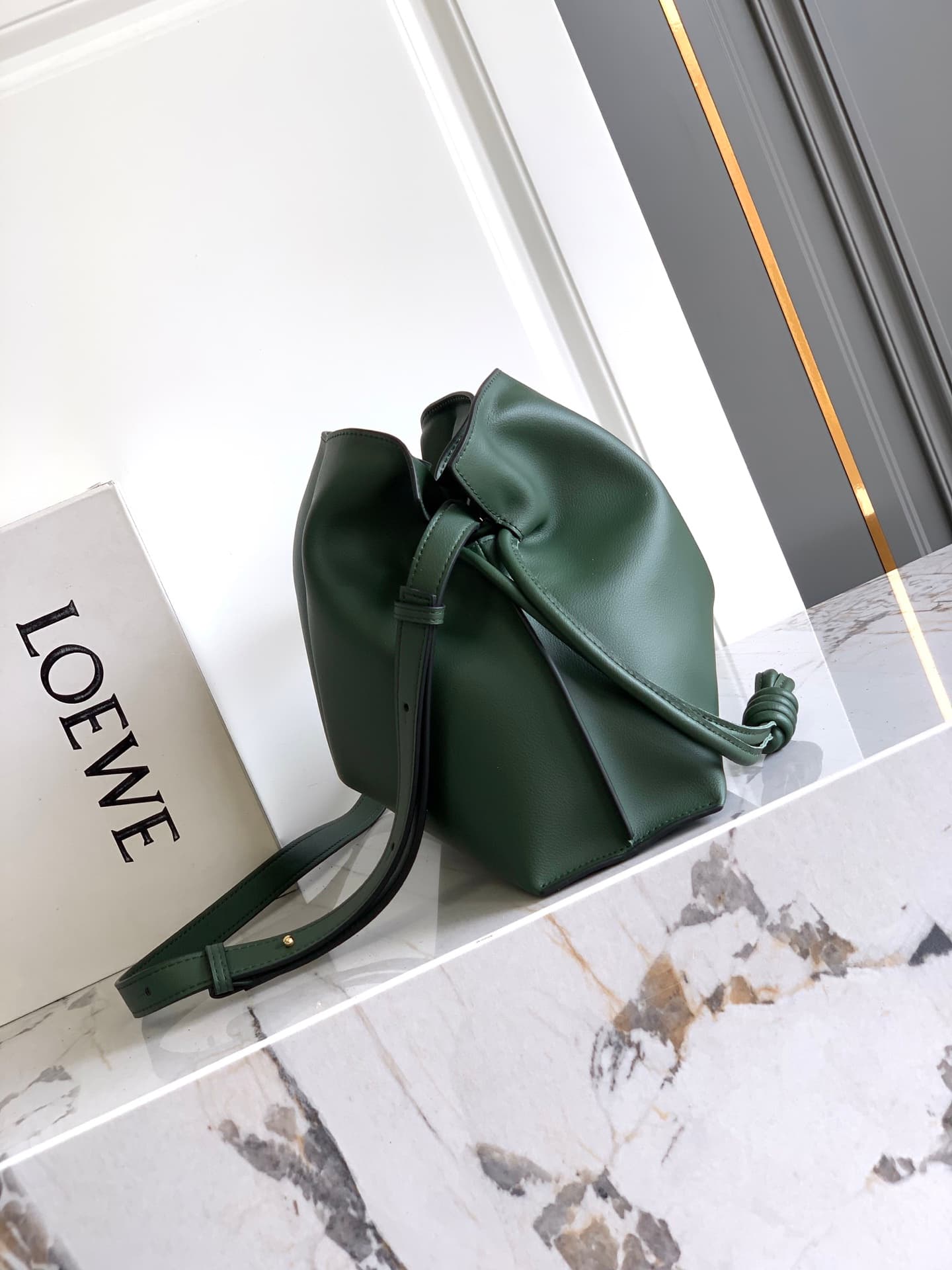 Loewe Green Crossbody Bag S062
