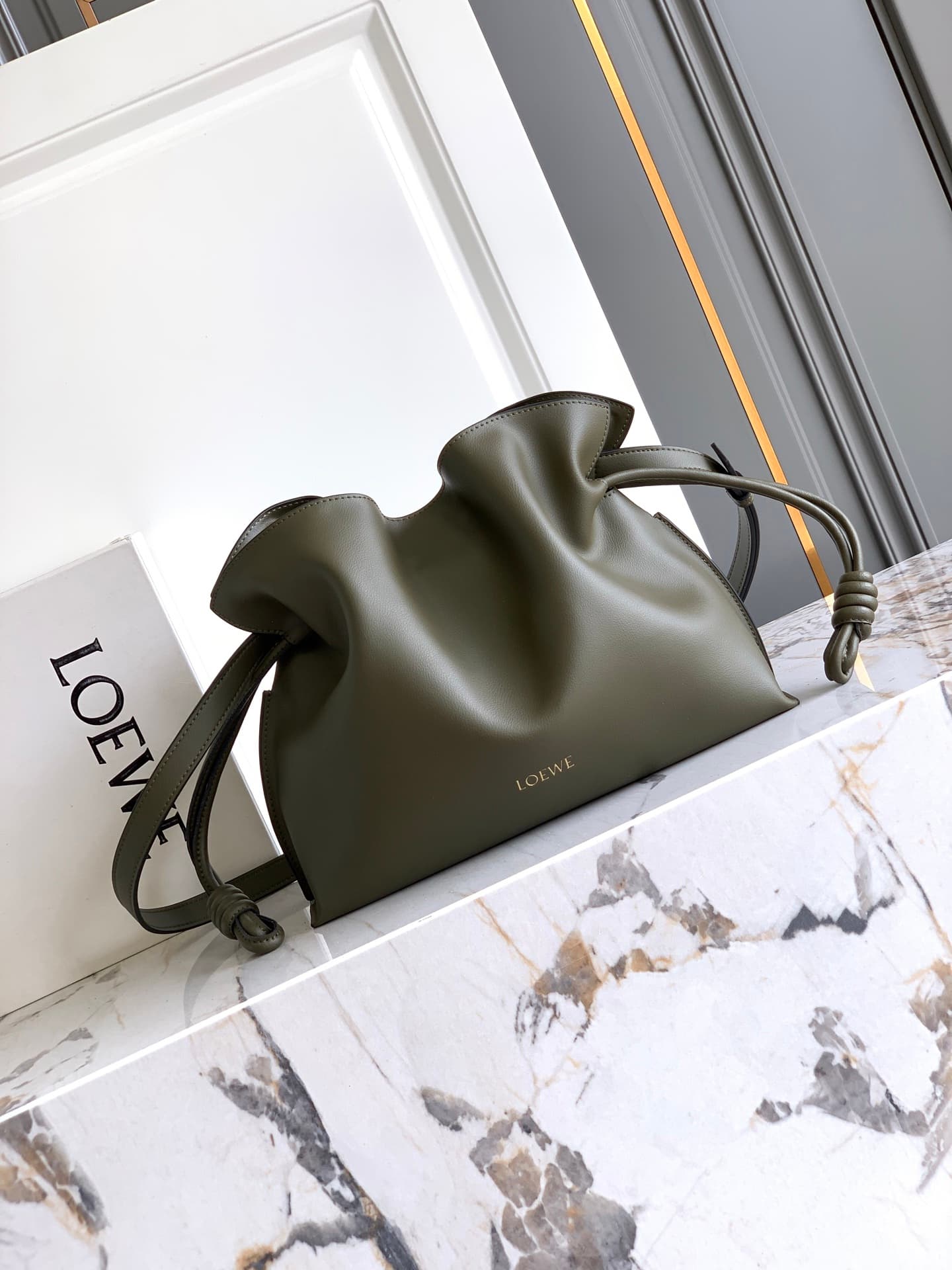 Loewe Green Crossbody Bag S062