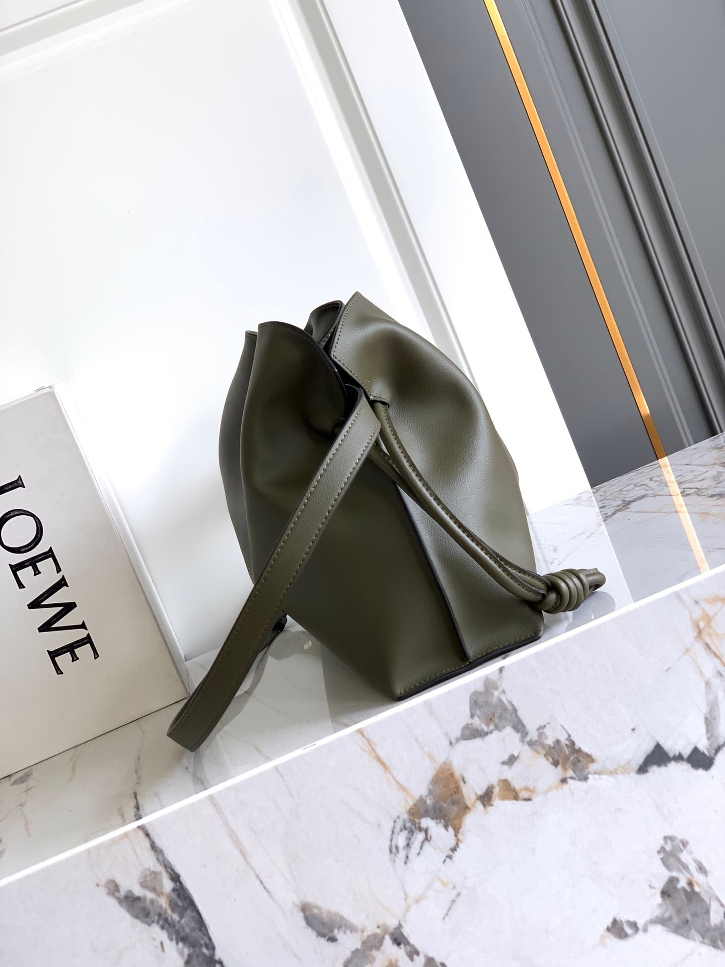 Loewe Green Crossbody Bag S062