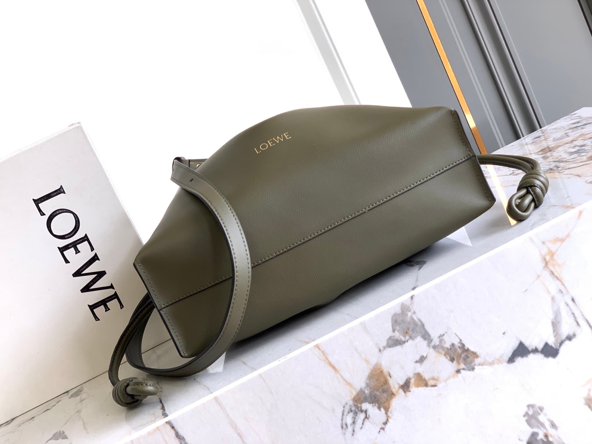 Loewe Green Crossbody Bag S062