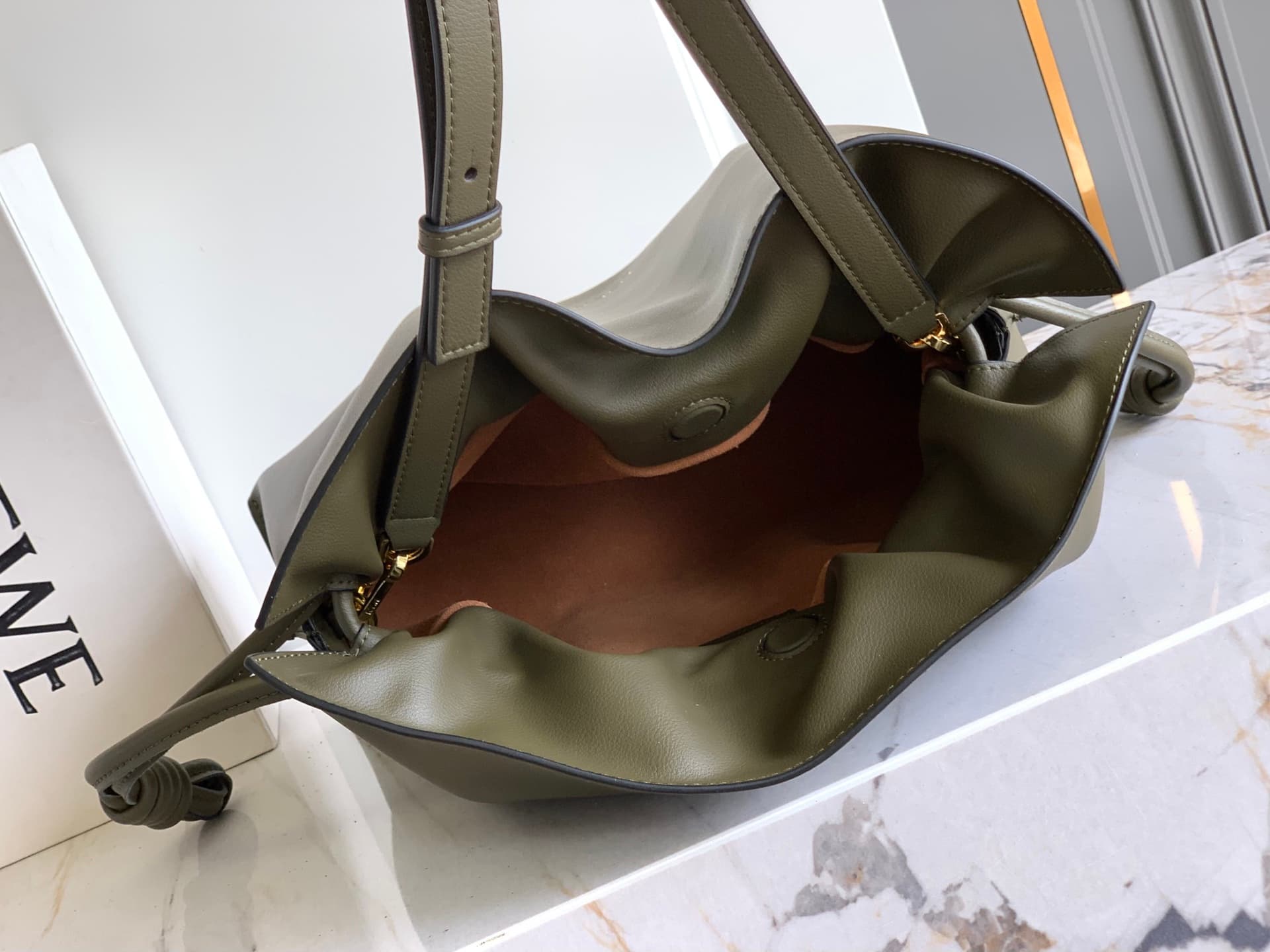 Loewe Green Crossbody Bag S062