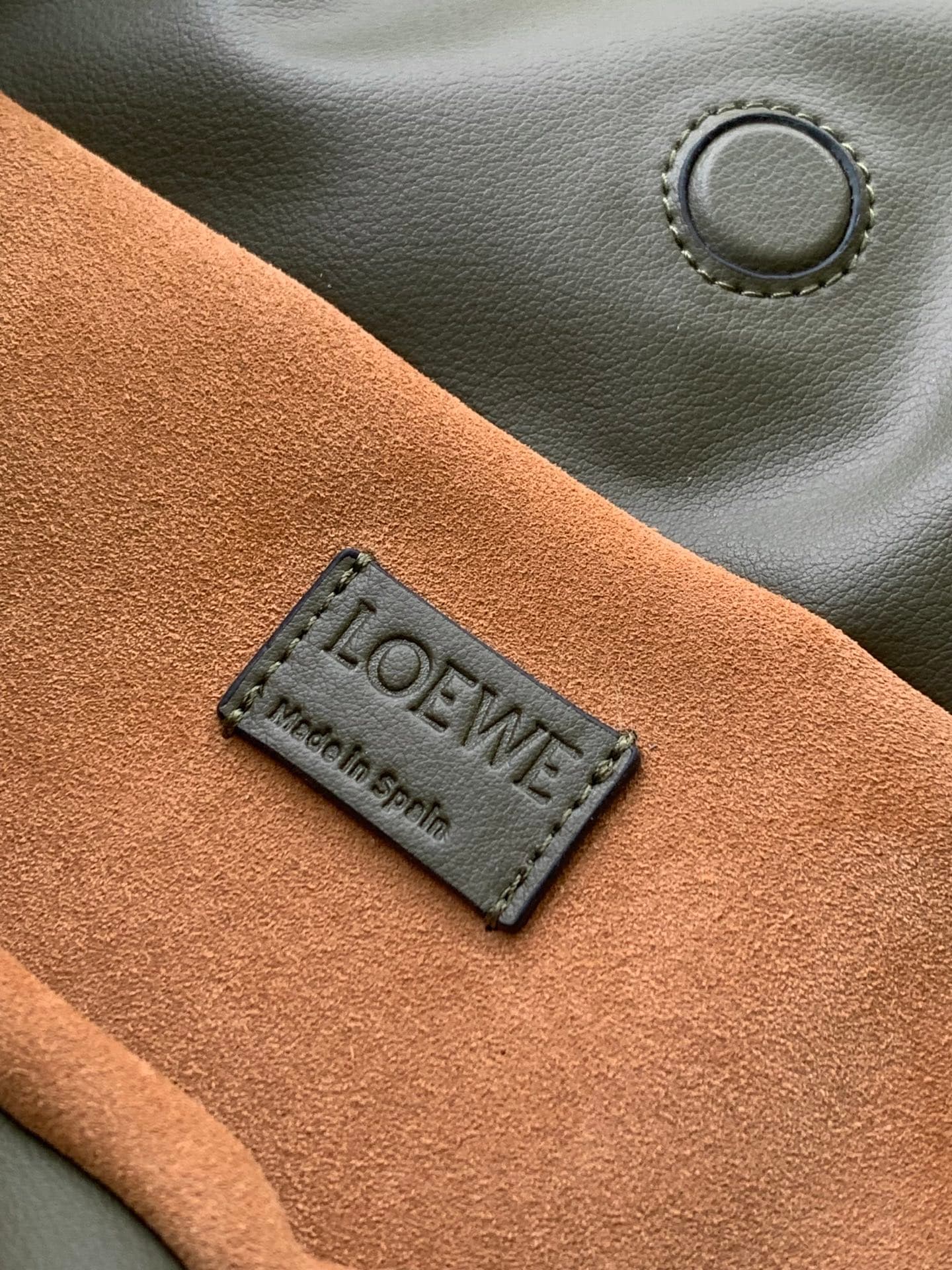 Loewe Green Crossbody Bag S062