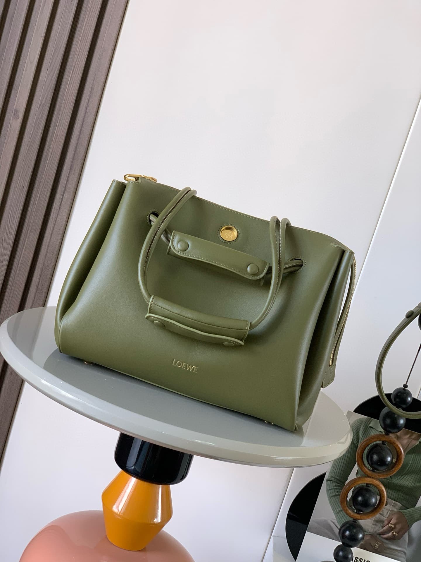 Loewe Green Medium Crossbody Bag 9147