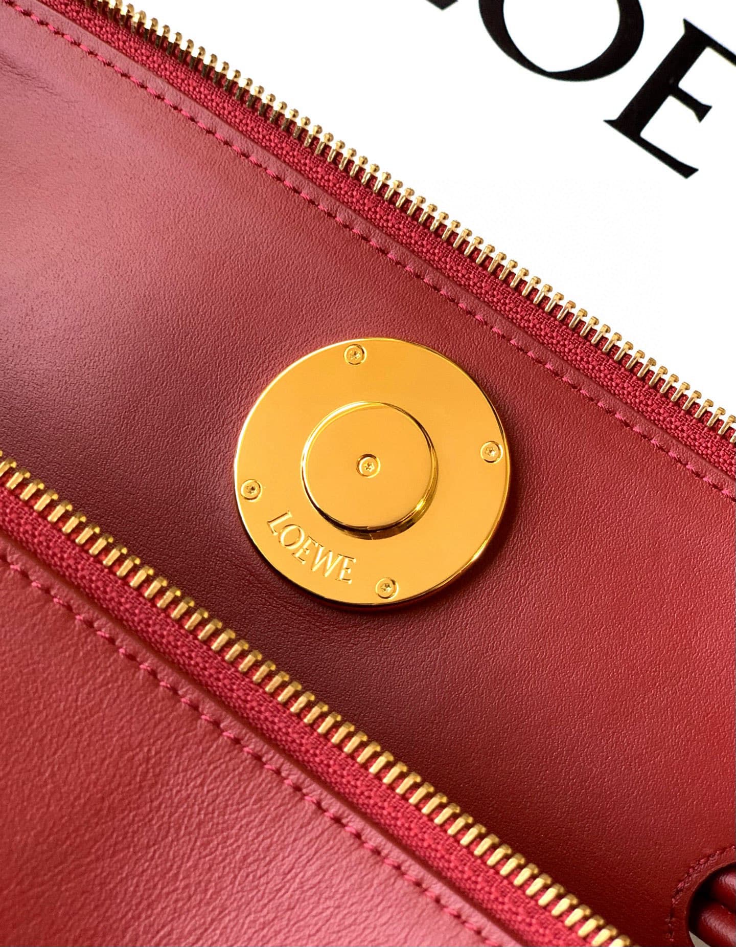 Loewe Red Medium Crossbody Bag 9147