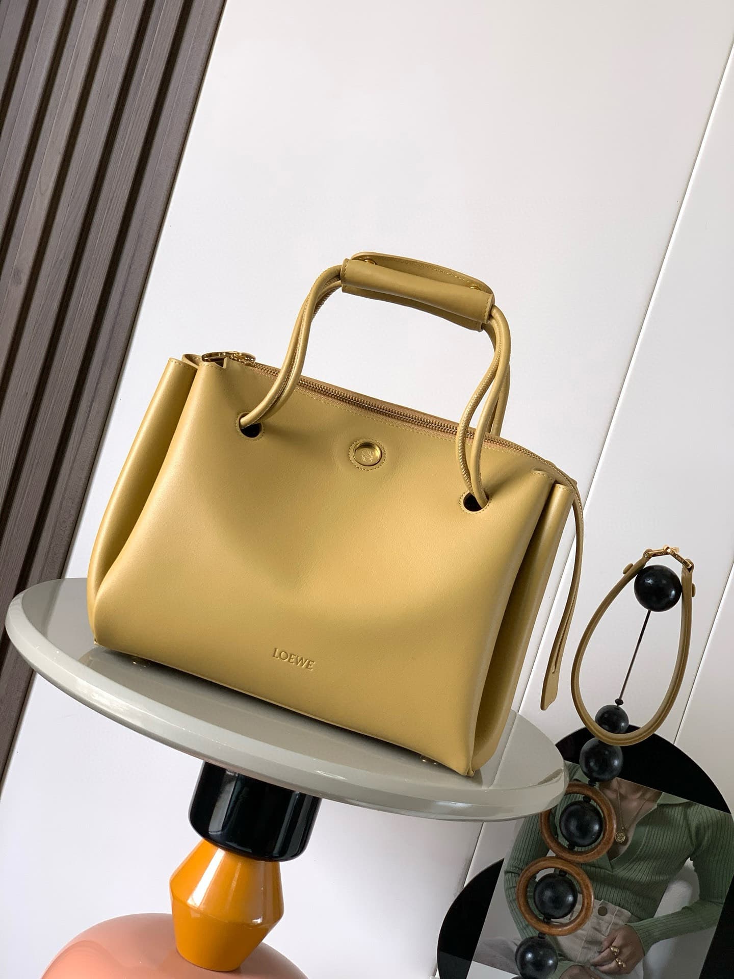 Loewe Yellow Medium Crossbody Bag 9147
