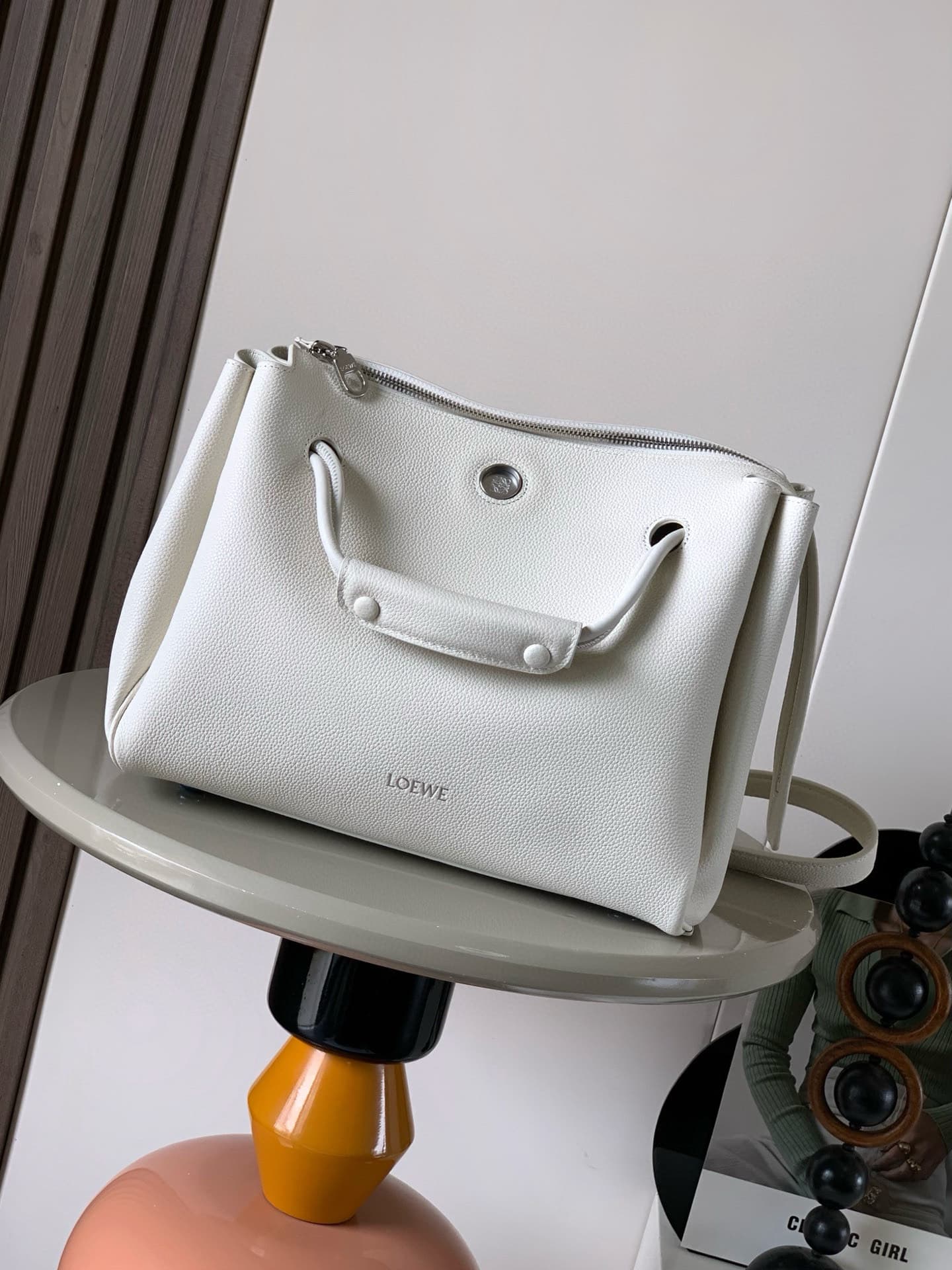 Loewe White Medium Crossbody Bag 9147