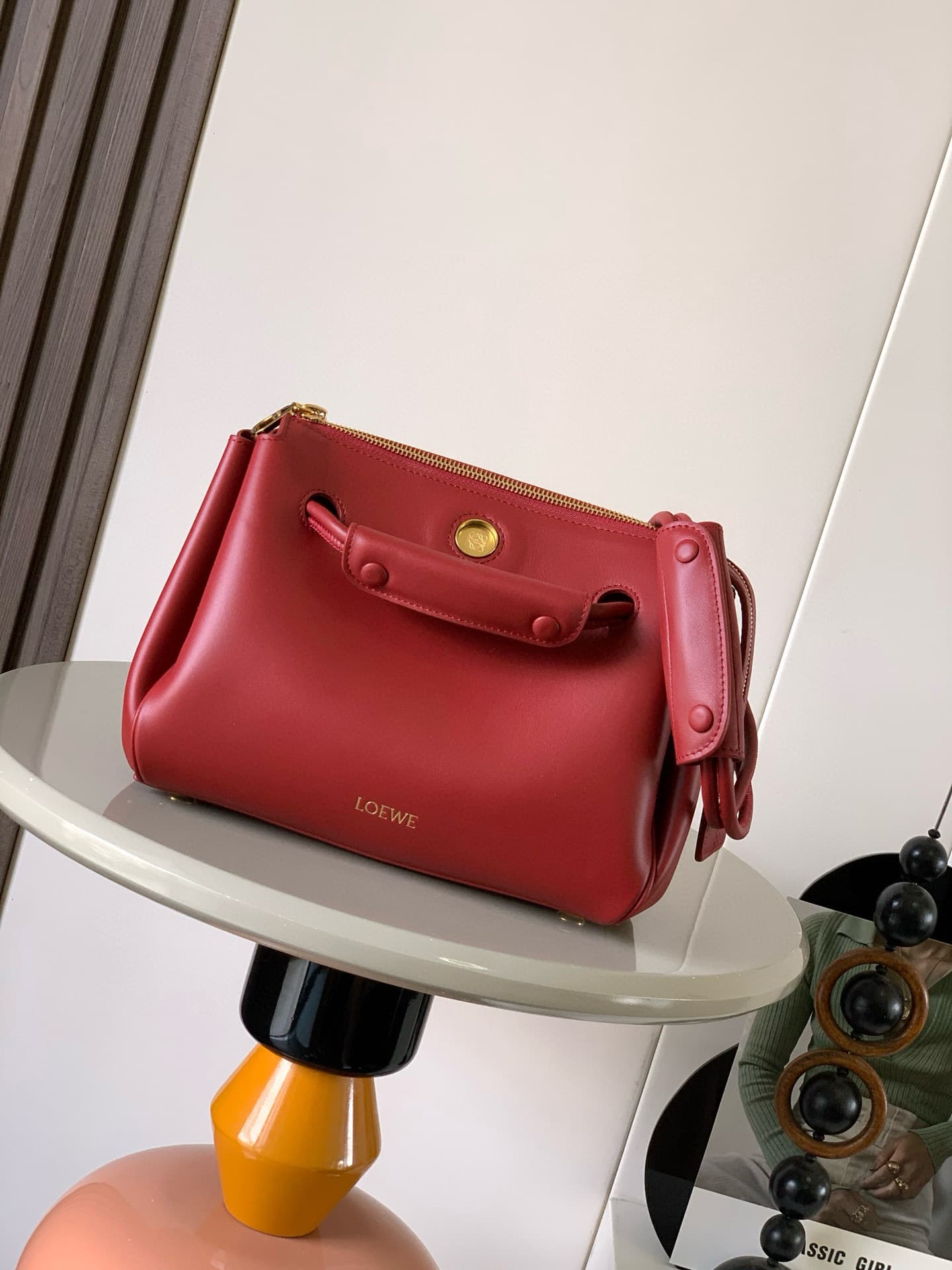 Loewe Red Small Crossbody Bag 9146