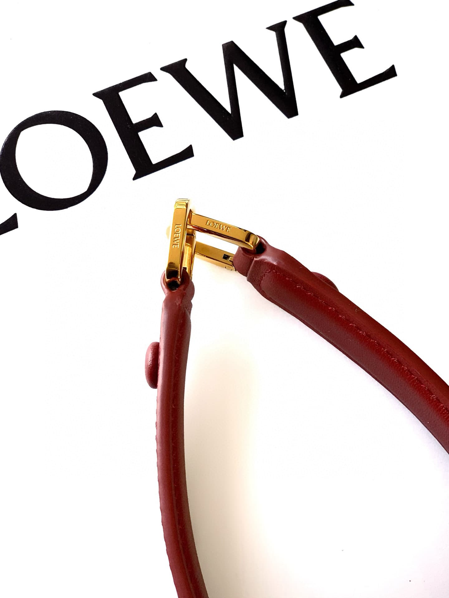 Loewe Red Small Crossbody Bag 9146