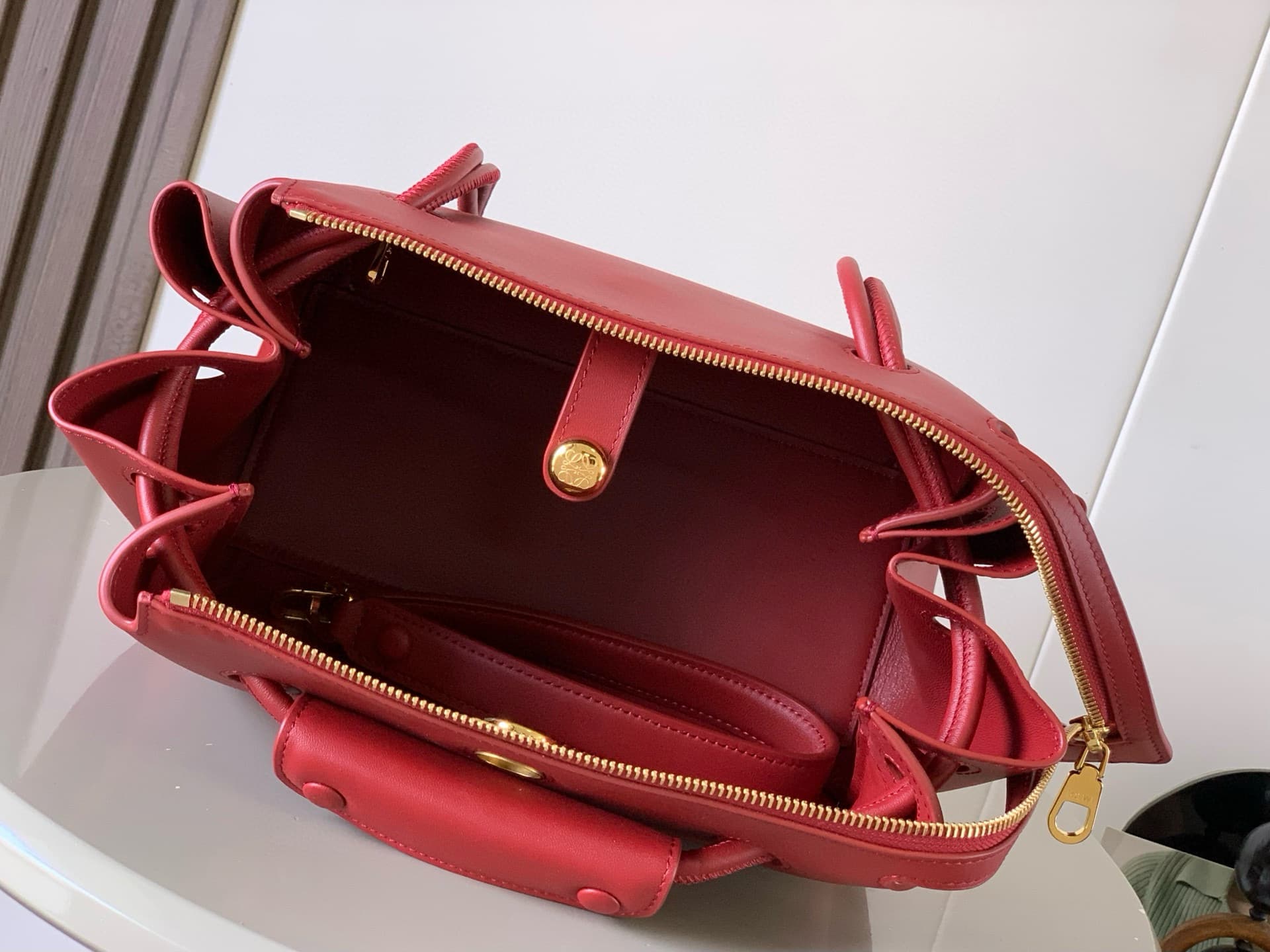 Loewe Red Small Crossbody Bag 9146