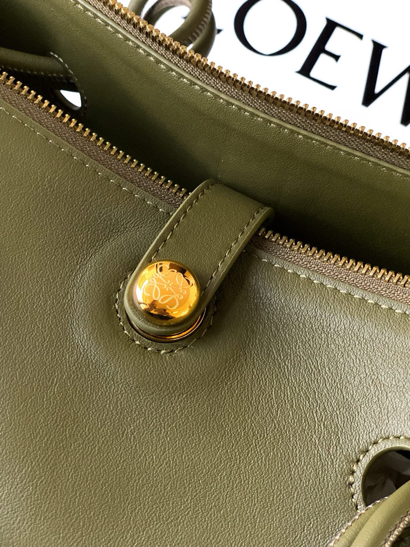 Loewe Green Small Crossbody Bag 9146