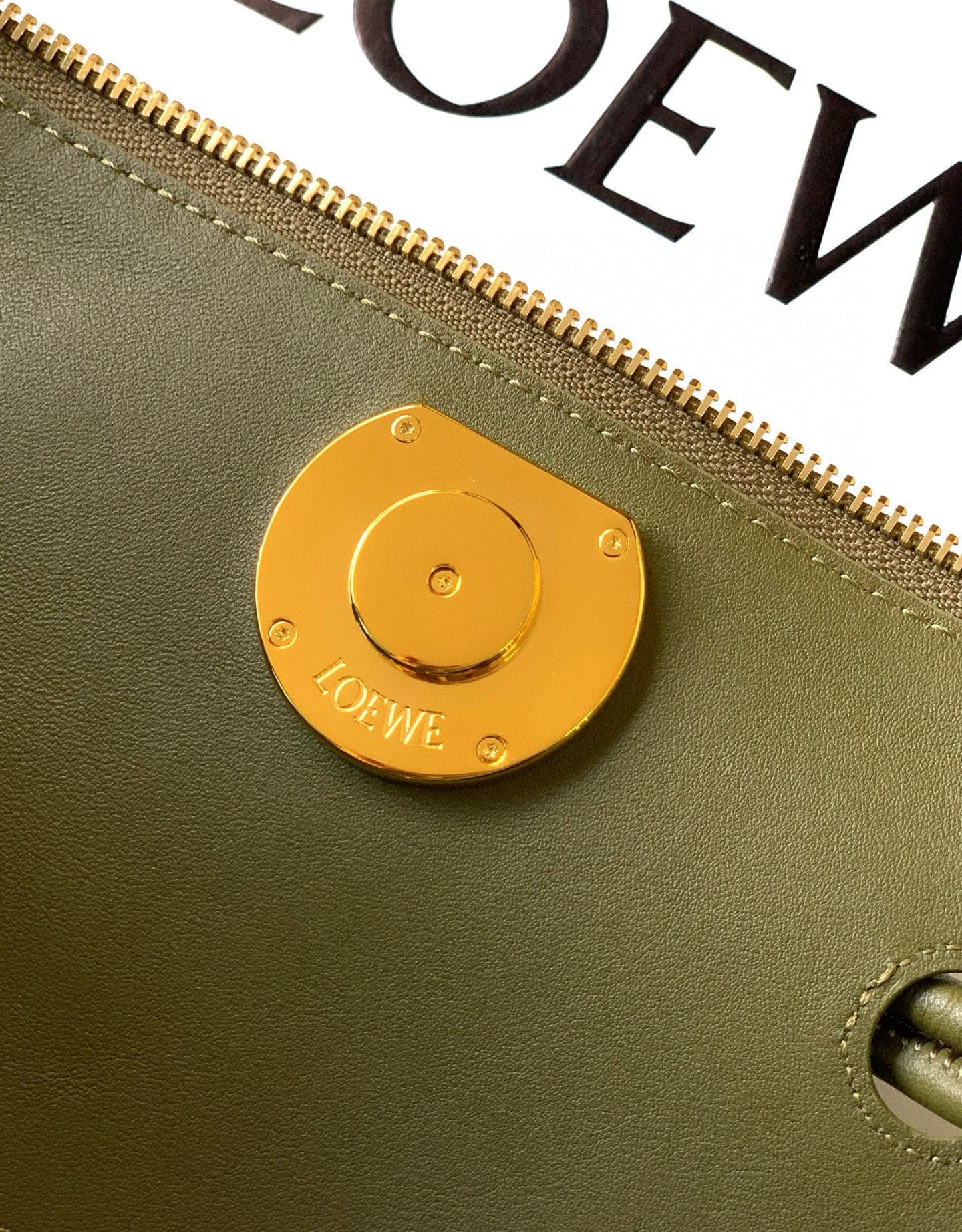 Loewe Green Small Crossbody Bag 9146